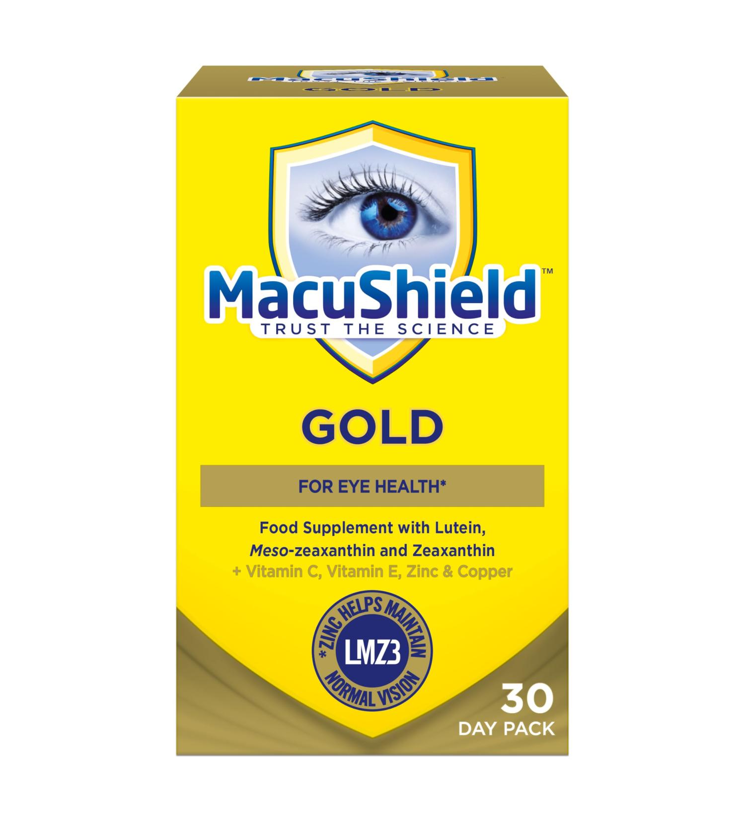 Macu Shield Gold Food Supplement - Pack of 90 Capsules - Buy Online on GoSupps.com