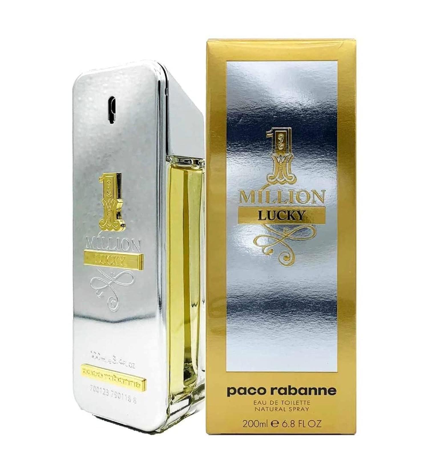 Paco Rabanne One Million Lucky Eau de toilette 6.8 Fl Oz Cedar Orange 6.8 Fl Oz (Pack of 1)
