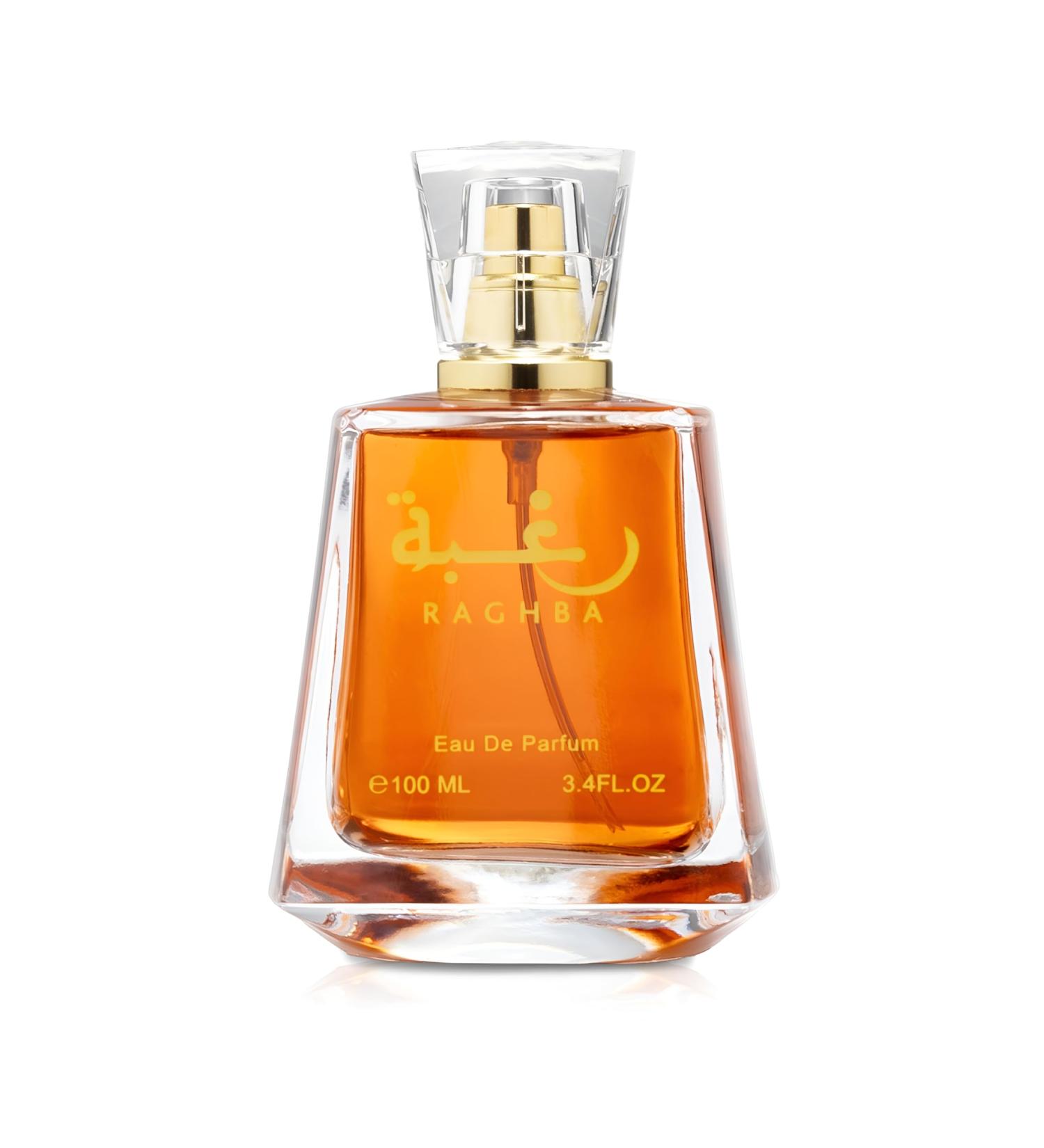 Lattafa Raghba 2-piece Set for Unisex (3.4 Oz Eau de Parfum Spray + 1.7 Oz Perfumed Deodorant Spray) - Buy Online on GoSupps.com