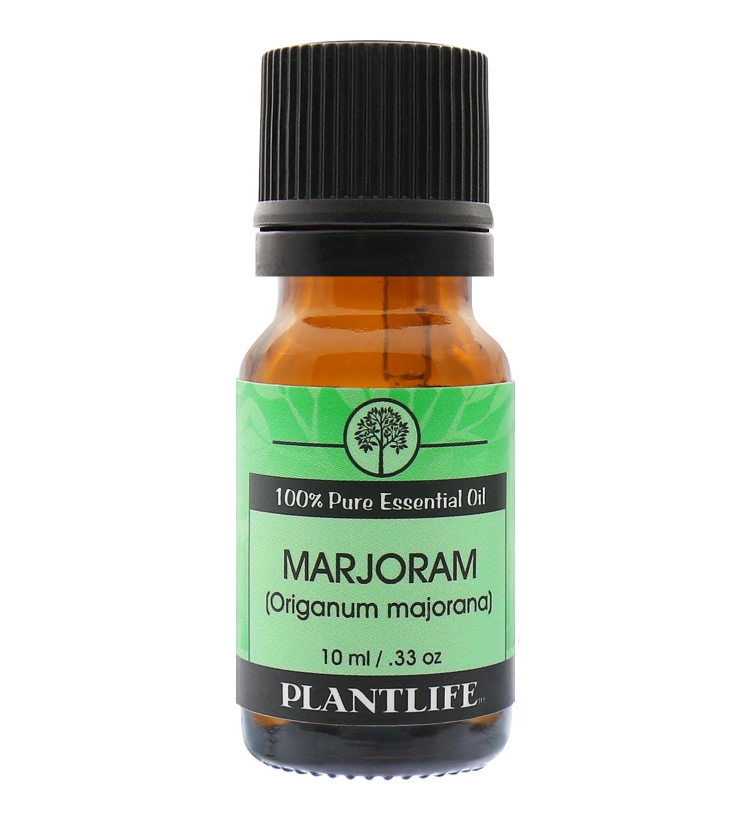 Plantlife Marjoram Essential Oil - 100% Pure Therapeutic Grade - 10ml - Buy Online on GoSupps.com