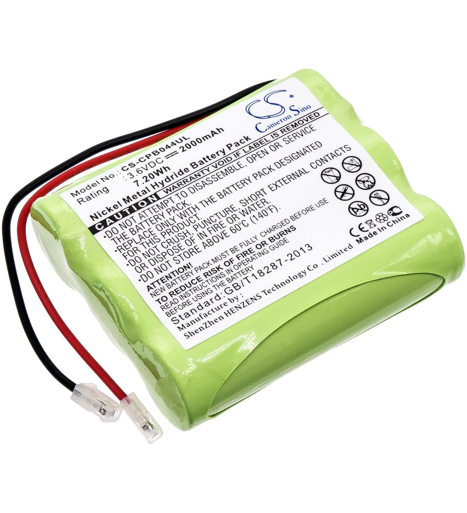 Buy 2000mAh/3.6V Battery Replacement for Universal AA x 3 - High Performance & International Shipping Available - Buy Online on GoSupps.com