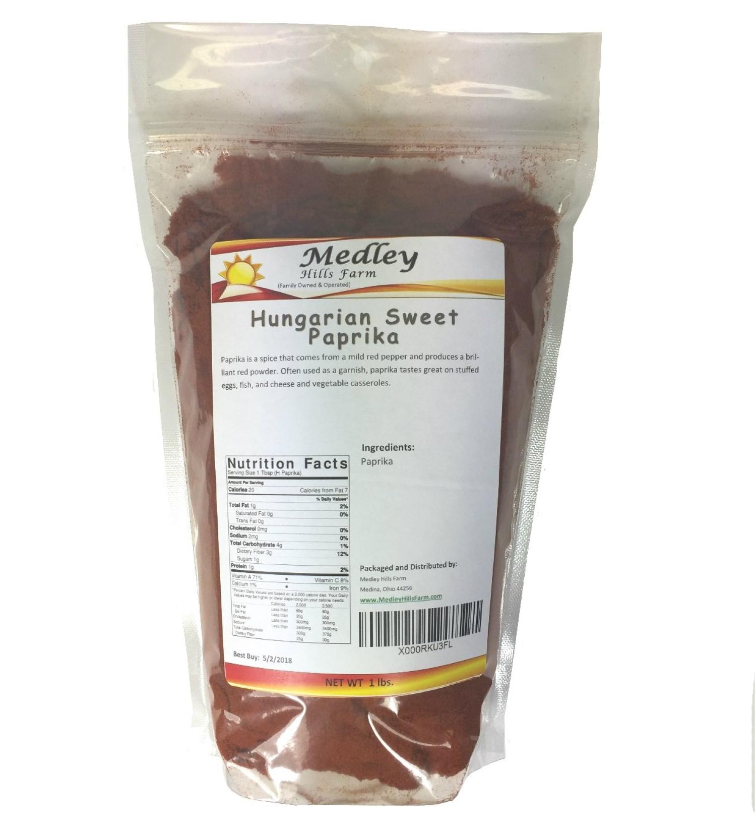 Hungarian Sweet Paprika 1 lb - Premium Quality Spice for Savory Dishes - Buy Online on GoSupps.com