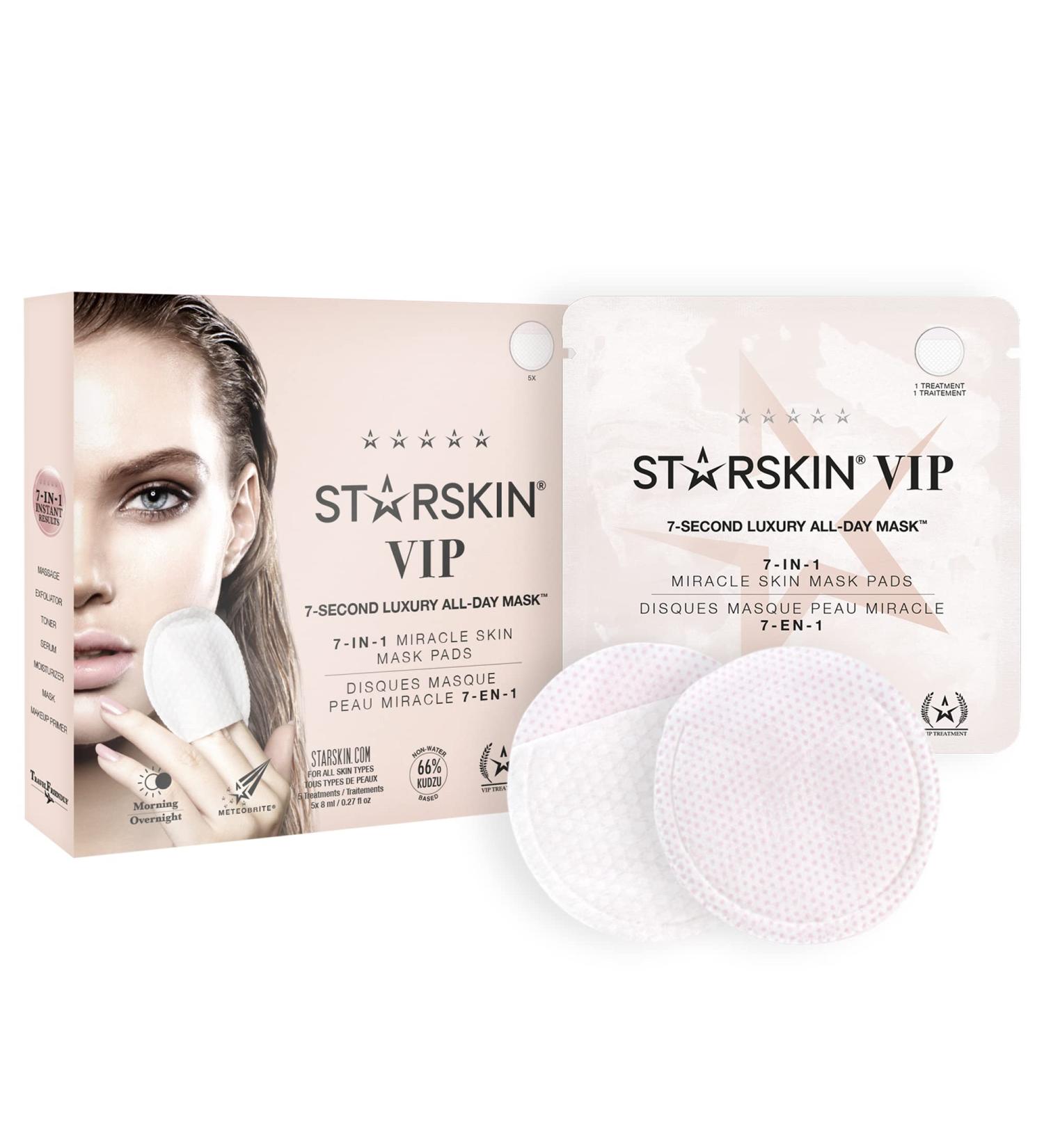 Starskin VIP 7-Second Luxury Mask - 5 Pieces | Ultimate 7-Stage Skincare Routine | Easy to Use & International Shipping - Buy Online on GoSupps.com