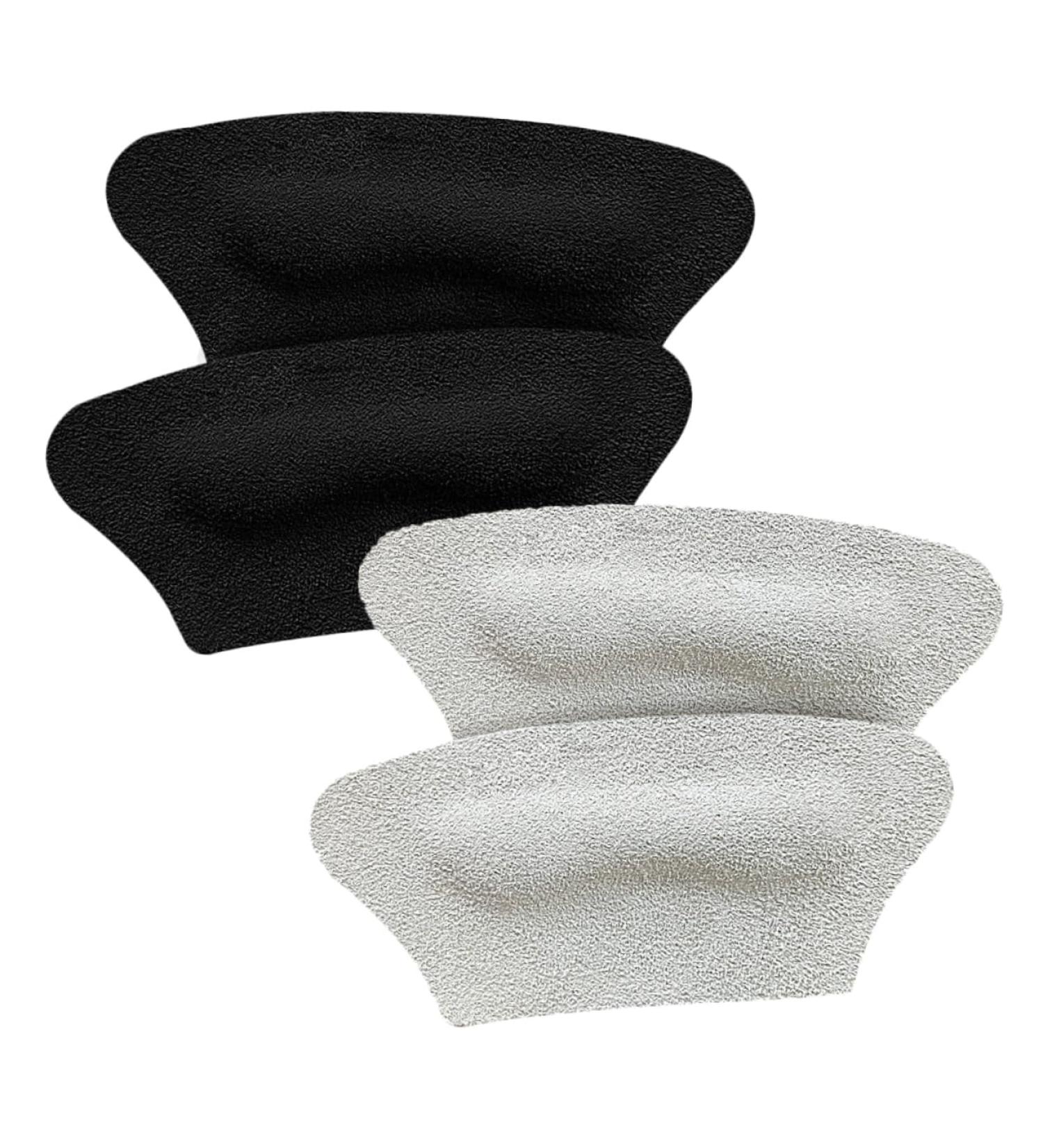 Didiseaon 2 Pairs Leather Heel Stickers & Gel Insoles for Women | Dressy Heel Pads | Double Sided Tape | Widen Half Size Pads - Assorted Colors 12x5.7cm - Buy Online on GoSupps.com