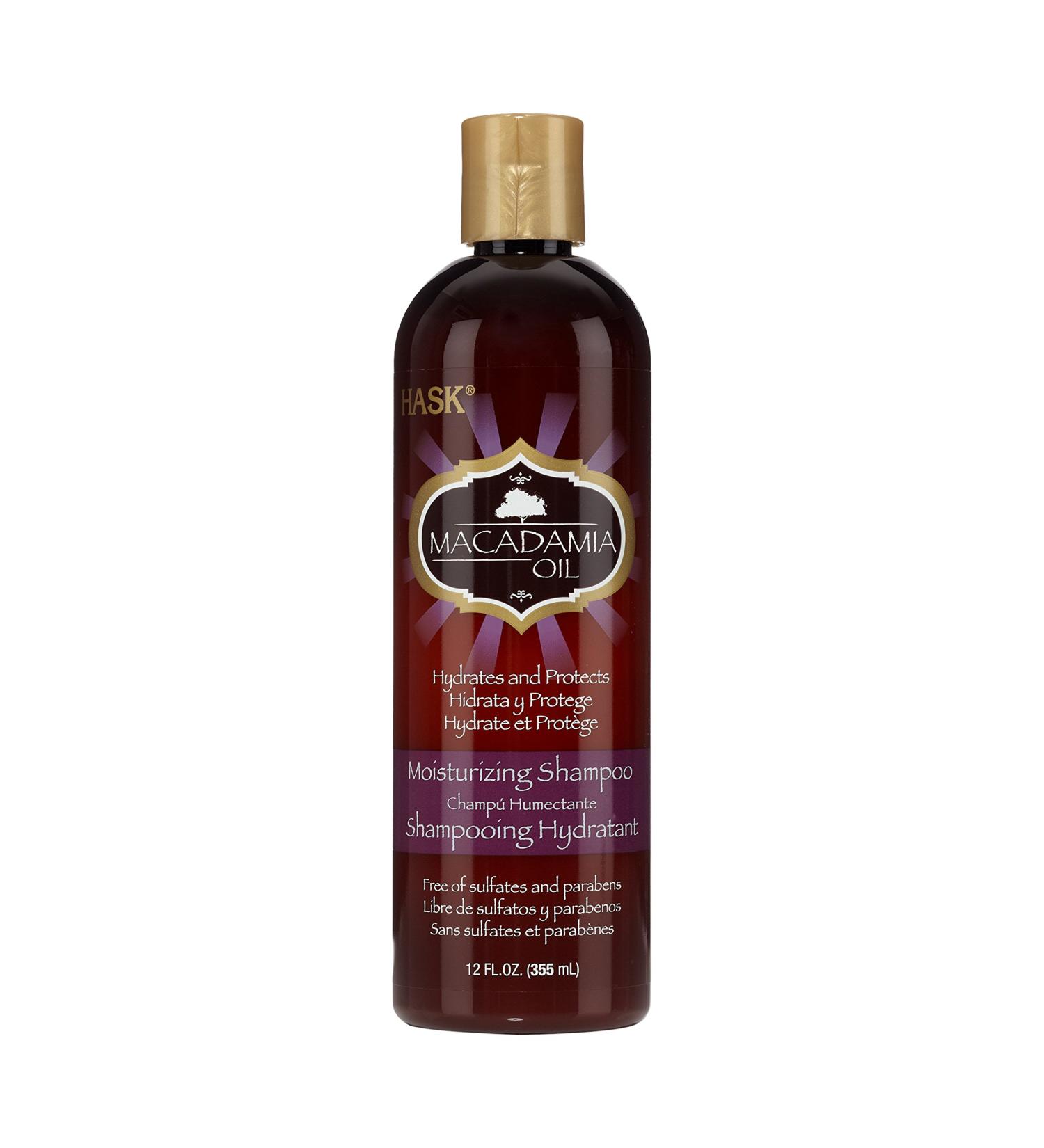 Hask Macadamia Oil Moisturizing Shampoo 12 Ounce
