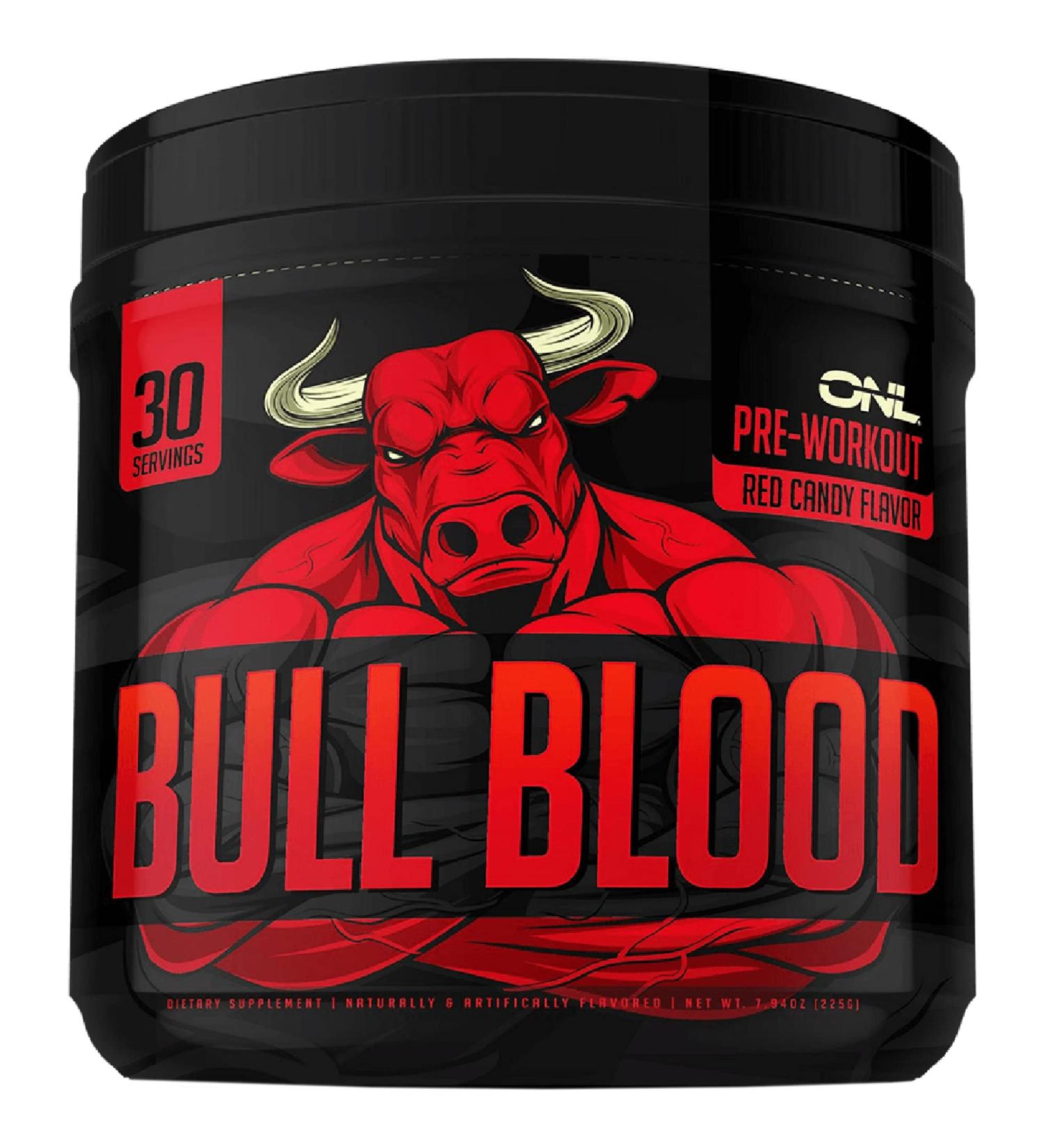 Bull Blood Ultimate Pre Workout Boost Energy, Focus, and Blood Flow with Powerful Nitric Oxide, Creatine, and Lion's Mane Effective Preworkout for Men and Women Naturally Enhance Muscle Size 30 Servings - Buy Online on GoSupps.com