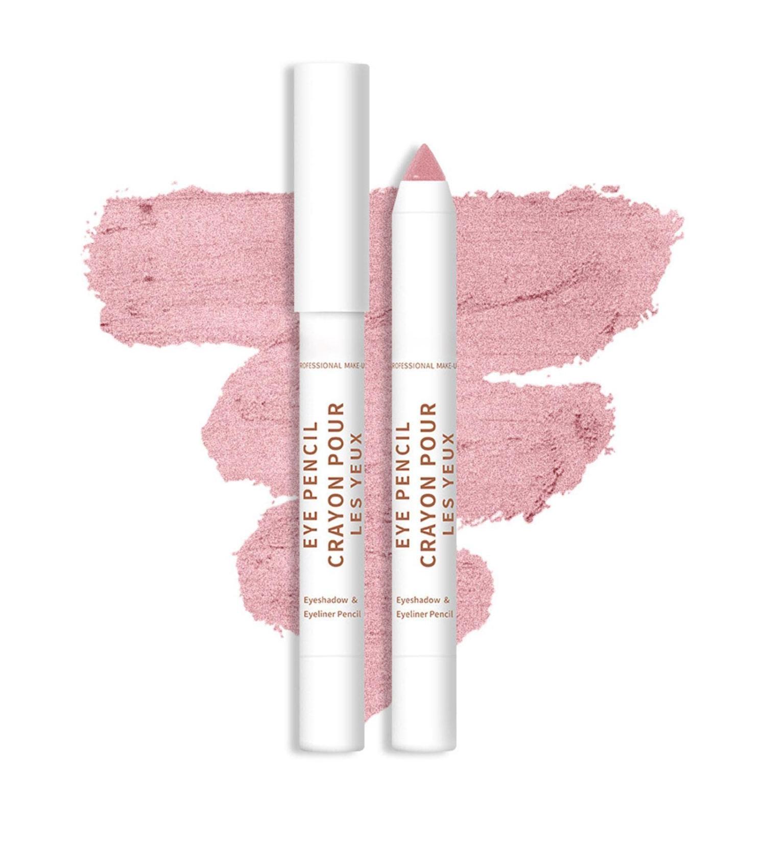 Cream Eyeshadow Stick | Soft Creamy Matte Shimmer Eye Shadow Pencil Crayon Eye Brightener Highlighter Eyeliner Crayon Make Up Set 20 Colors Smudge-Proof Transfer-Proof B03 - Buy Online on GoSupps.com