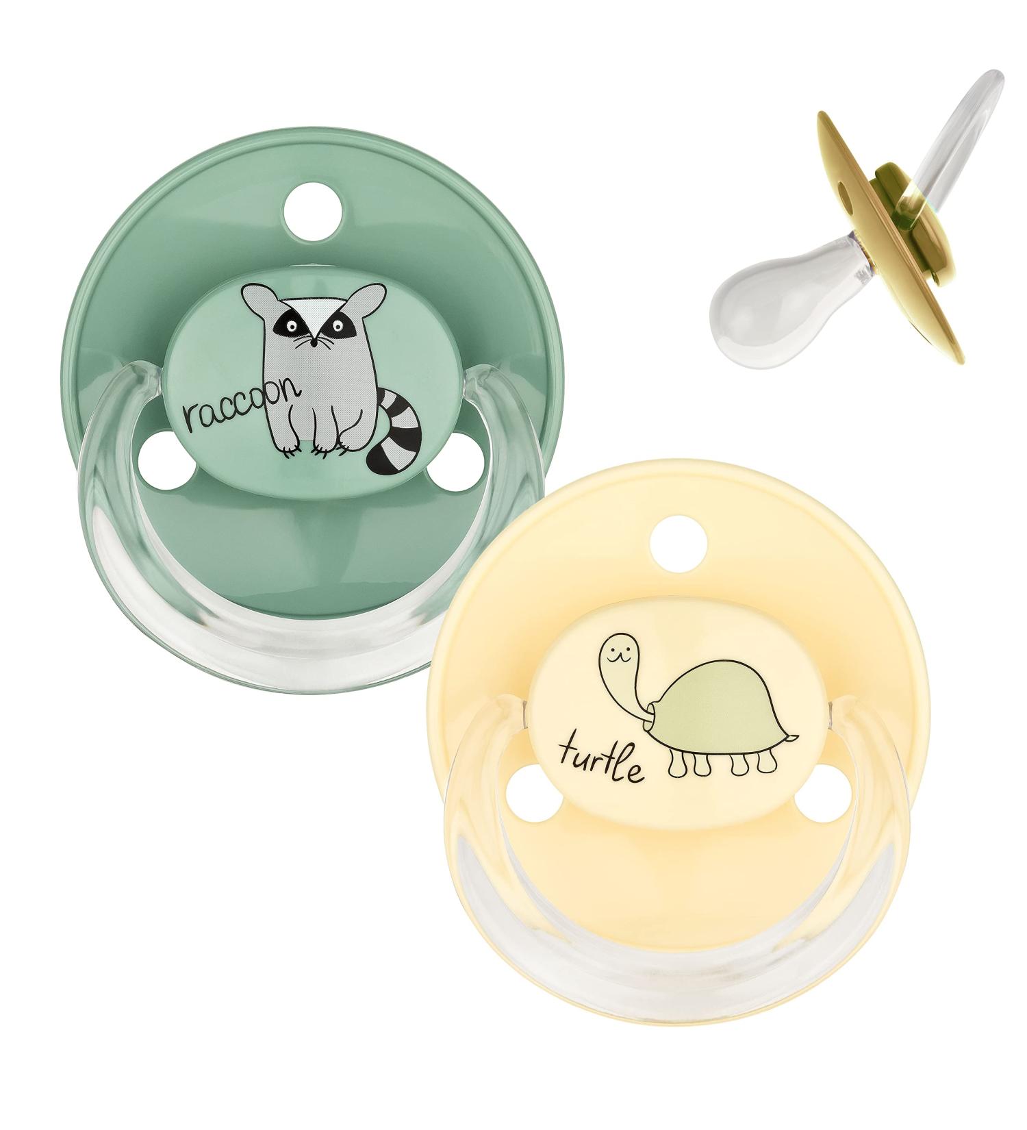 Baby Nova Cherry-Shaped Pacifier (0-18 Months) - Silicone Comfortable & Safe International Shipping - Buy Online on GoSupps.com