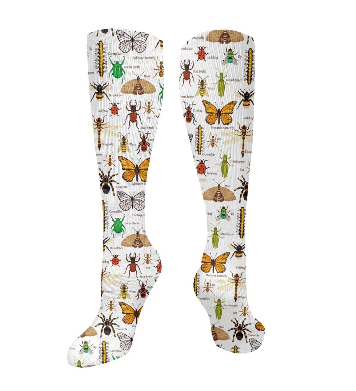 Insect Compression Socks for Men & Women | 15-20 mmHg Support for Running & Cycling - Buy Online on GoSupps.com