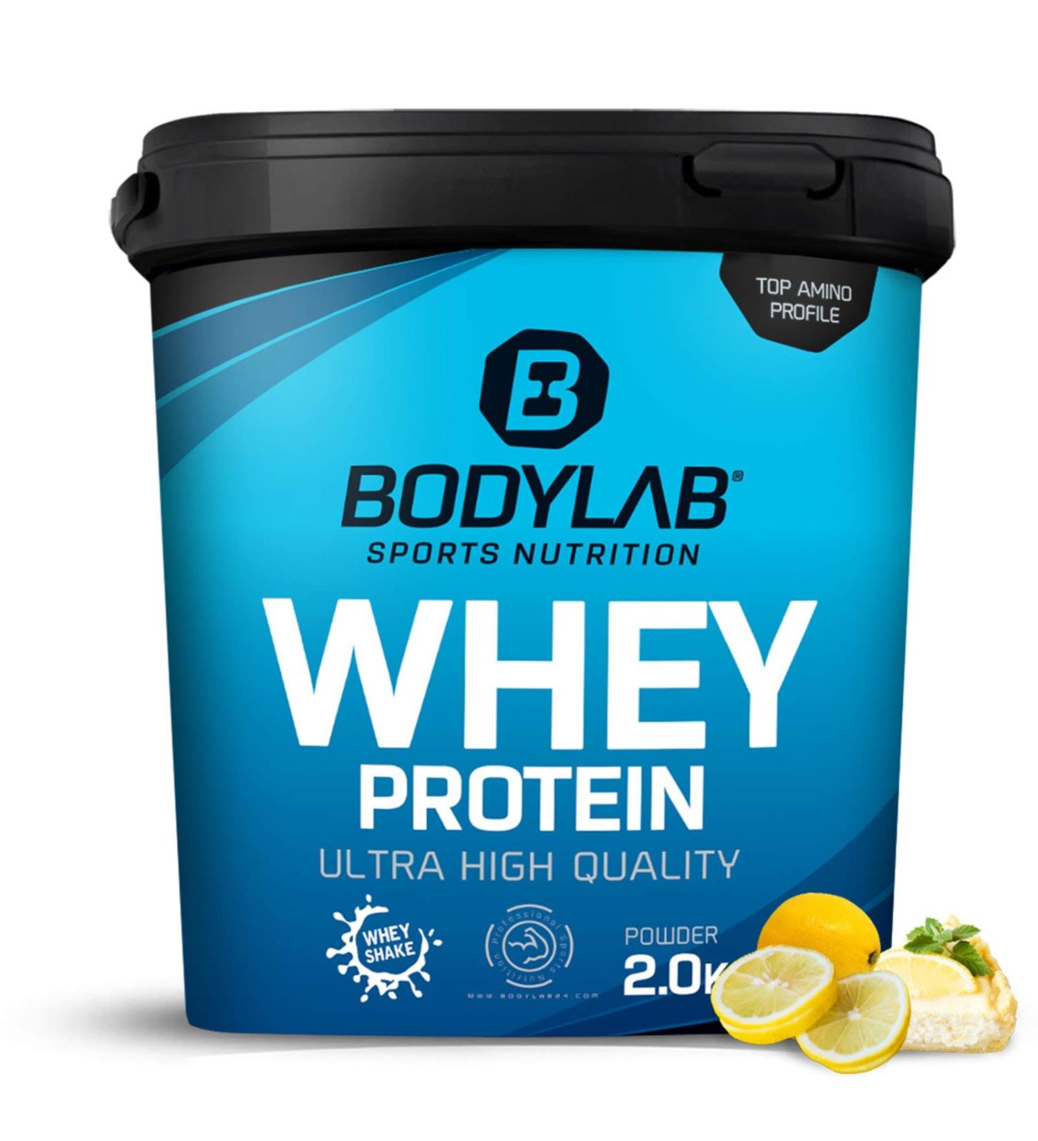 Buy Bodylab24 Whey Protein Powder - Lemon Cheesecake 2kg | Premium Quality Protein for Muscle Growth & Recovery - Buy Online on GoSupps.com