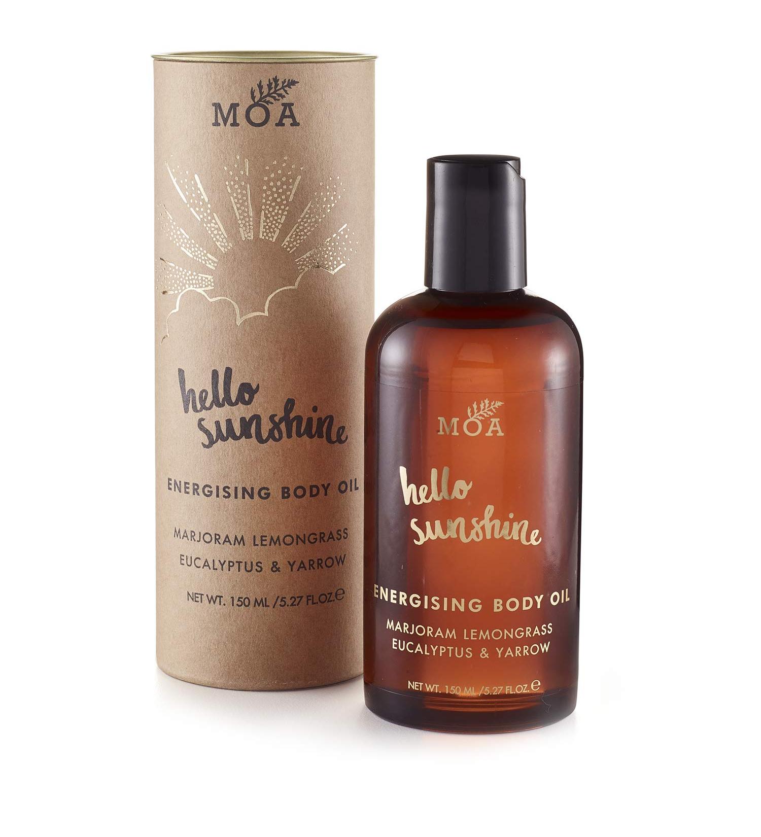 MOA Hello Sunshine Energising Body Oil - Buy Online on GoSupps.com