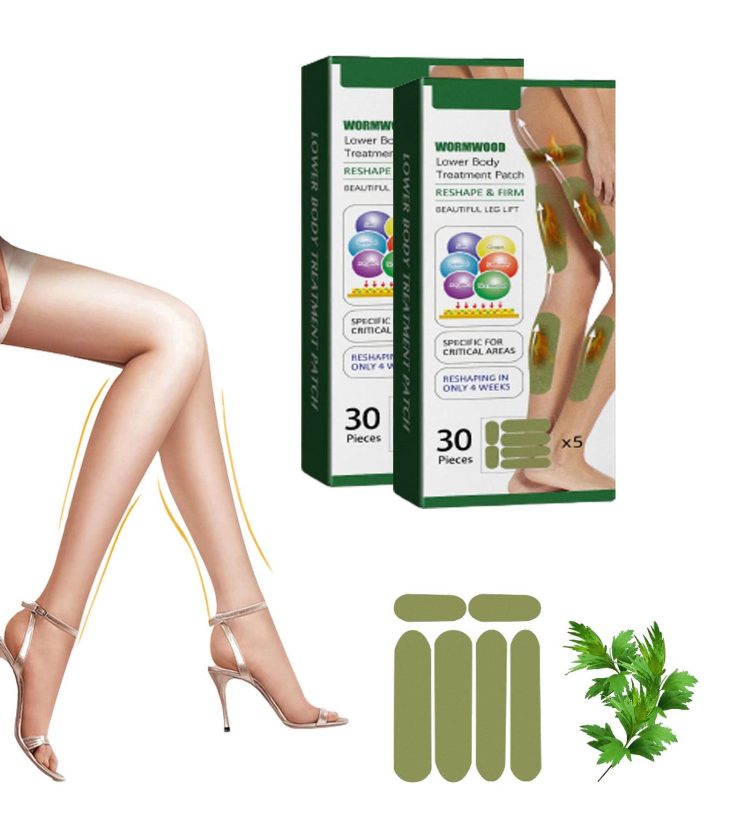 Herbal Fusion Cellulite Patches Wormwood Leg Patch Herbalfirm Cellulite Reduction Patches Firming & Cellulite Reducing Thigh Stickers Wormwood Lower Body Treatment Patch (2box) - Buy Online on GoSupps.com