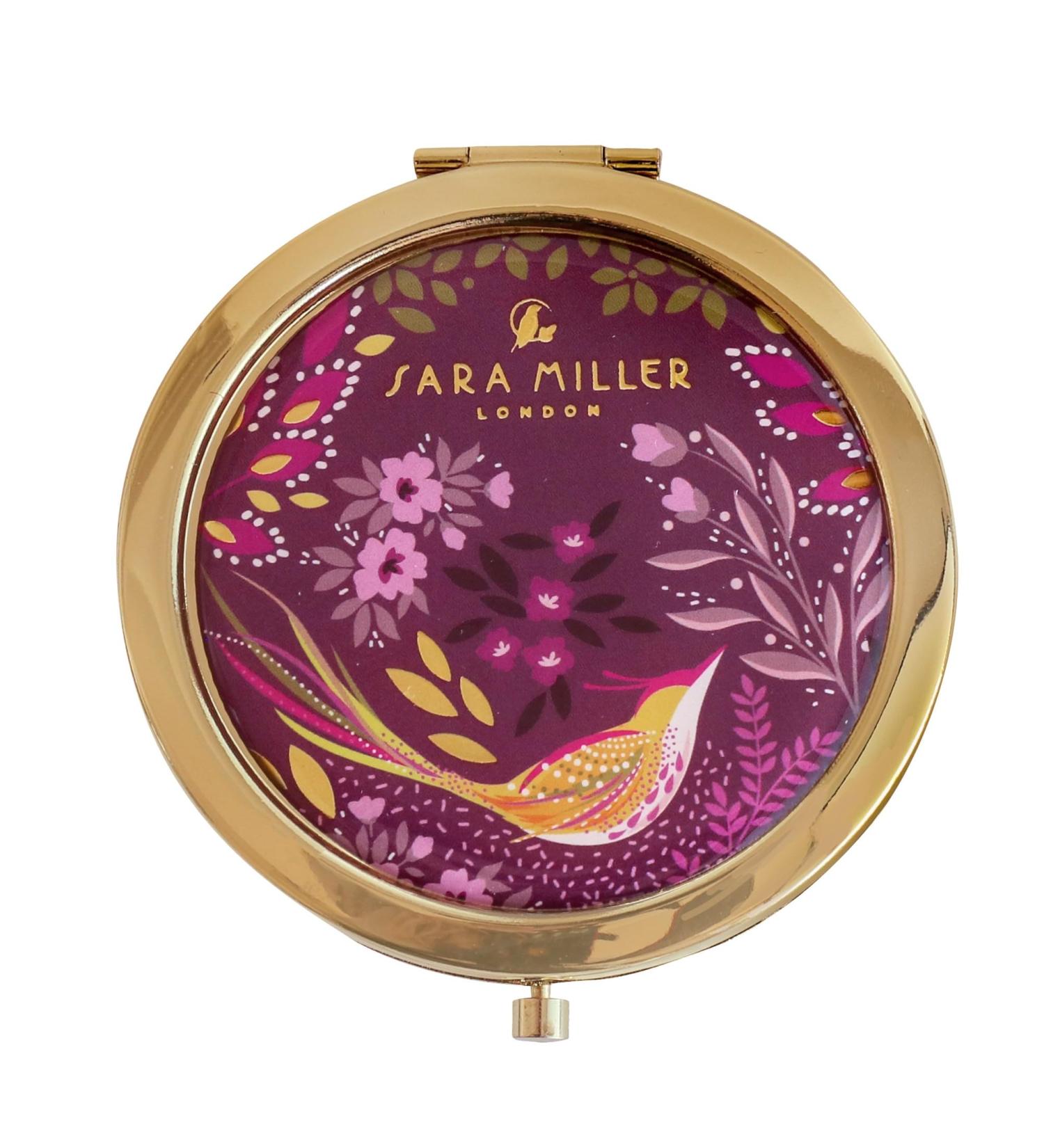 Sara Miller Havelli Garden Compact Mirror - Exquisite Floral Design - Buy Online on GoSupps.com