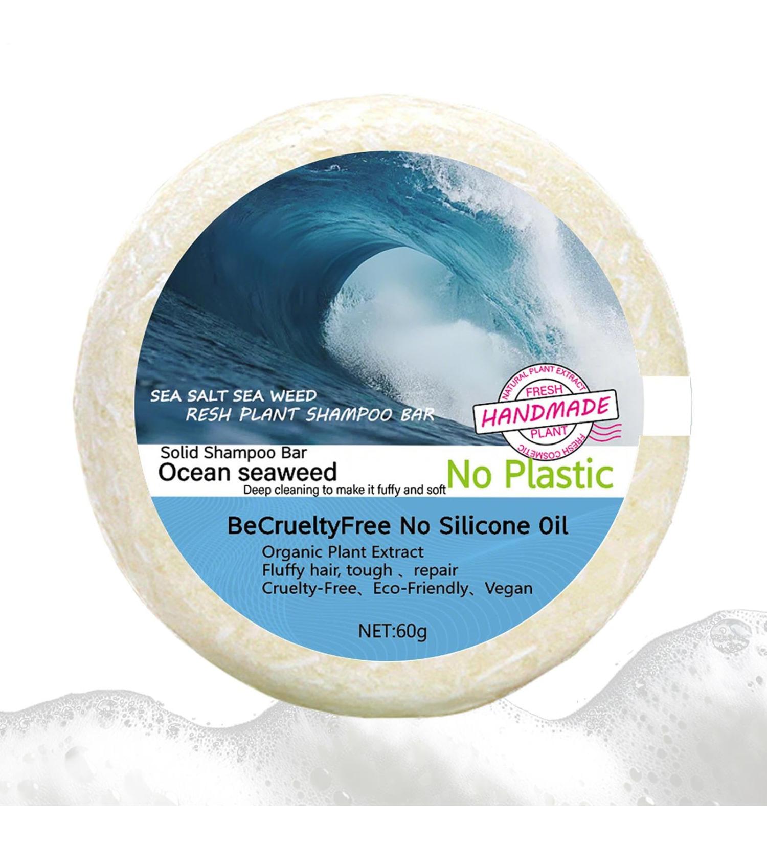  G n rique Solid Shampoo 60g Natural Clarifying Solid Shampoo & Conditioner Hair Bar Soap for Oily and Sensitive Scalp Care Gentle Repair For Men - Buy Online on GoSupps.com