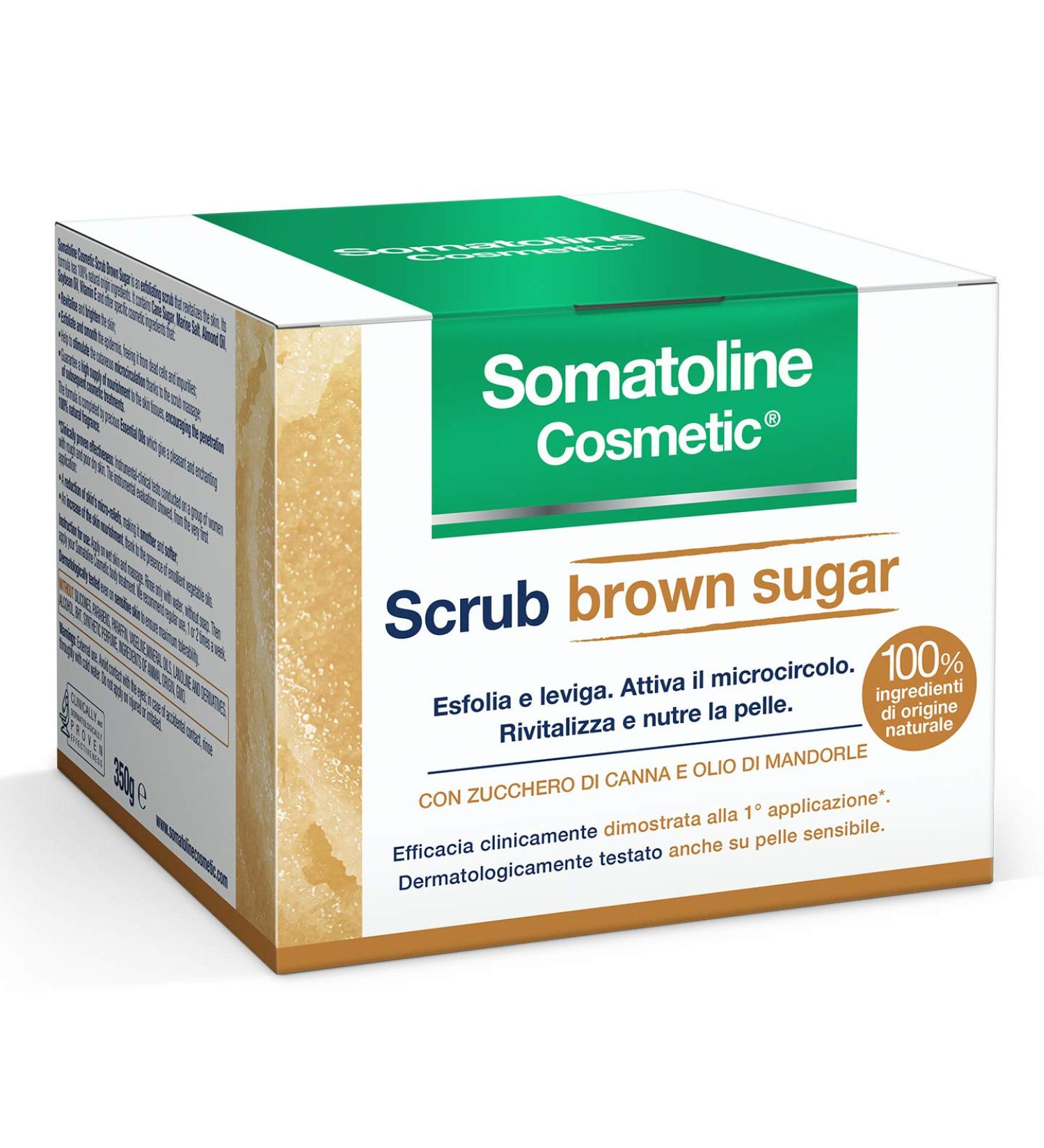 Cosmetic Scrub Brown Sugar exfoliating and revitalizing 350g