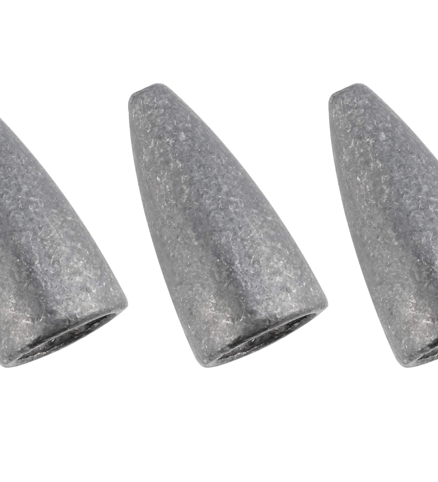 Dr.Fish 3/8oz Bullet Fishing Sinker Weight - 50 Pack for Bass Fishing Texas Rigs - Buy Online on GoSupps.com