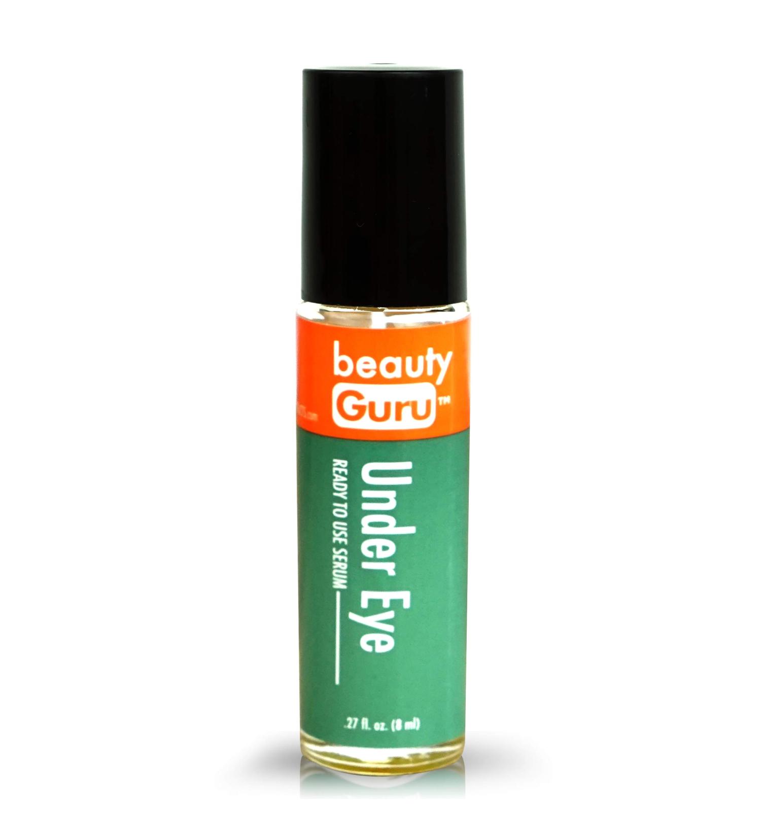 Beauty Guru Vitamin C Under Eye Serum (Pack of 1) - Anti Aging Eye Roller with Sea Buckthorn Oil  Reduces Dark Circles and Puffiness  Plumps  Moisturizes and Brightens Skin (8ml)