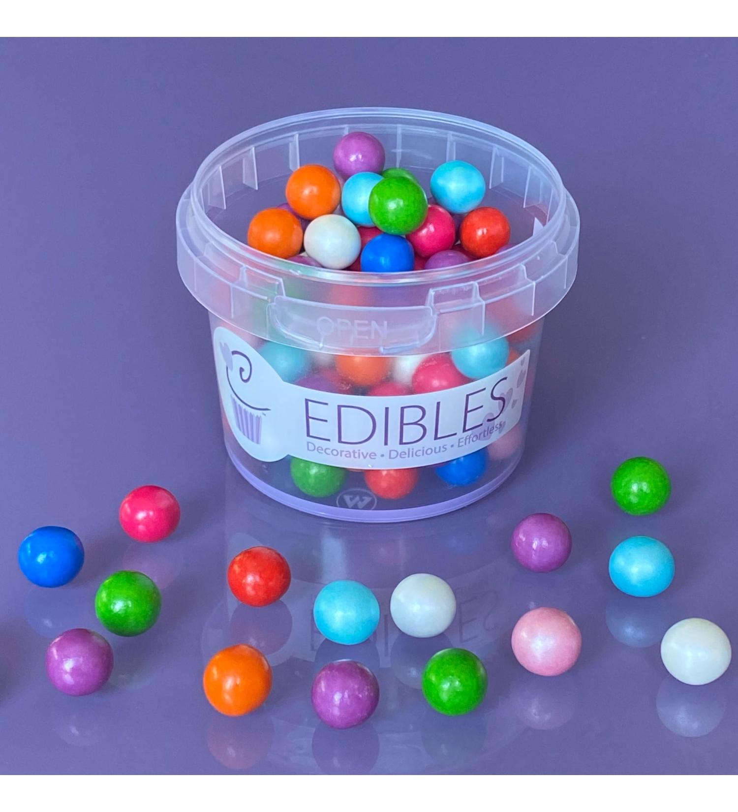 Purple Cupcakes Sprinkles Milk Chocolate Filled Balls 10mm - CLOWNING AROUND - Cake and Cupcake Sprinkles for Birthdays Weddings and all occassions - Buy Online on GoSupps.com