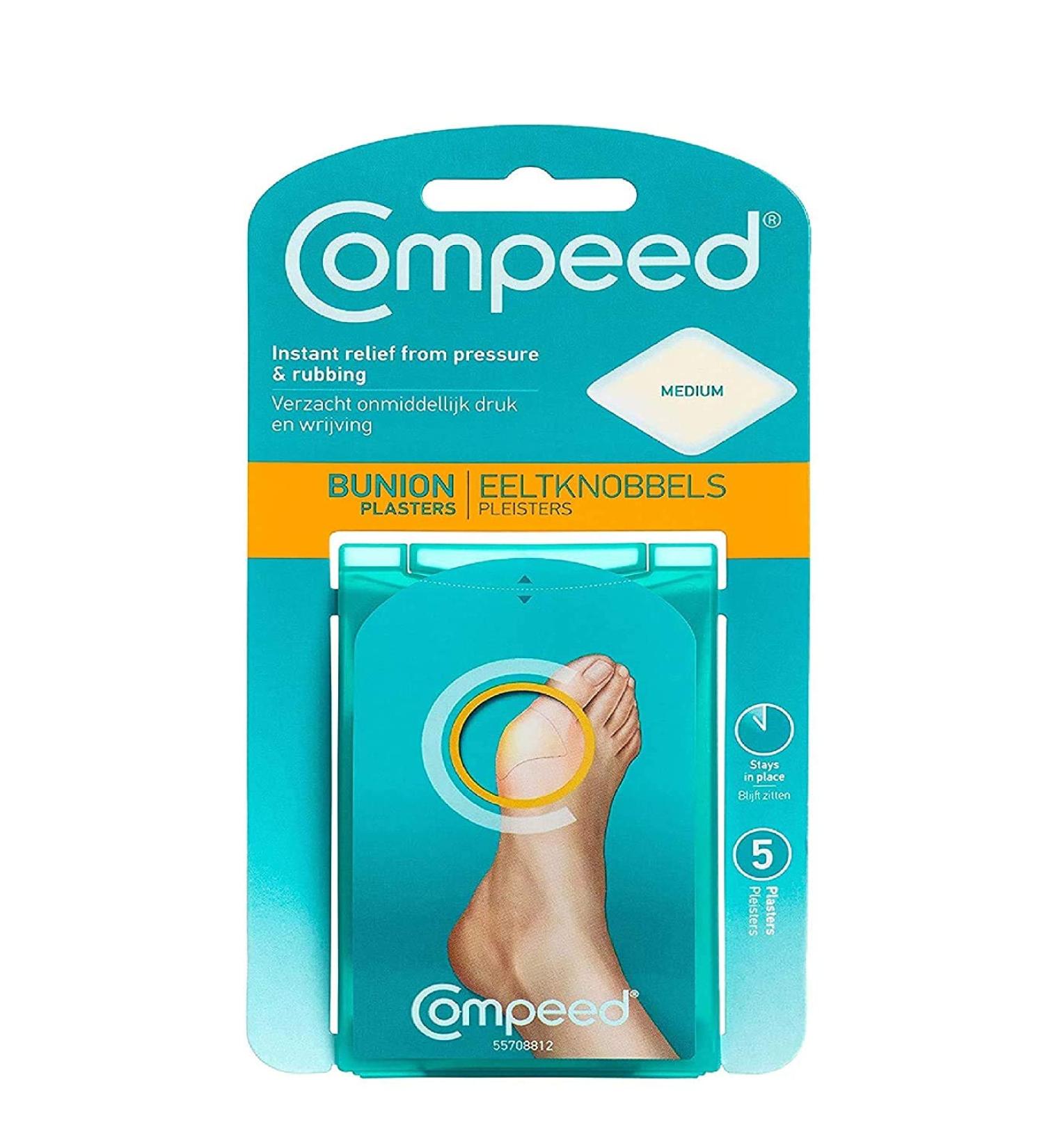 Compeed Bunion Plasters X5 - Medium (Three Packs) | Fast Relief for Bunions - Buy Online on GoSupps.com