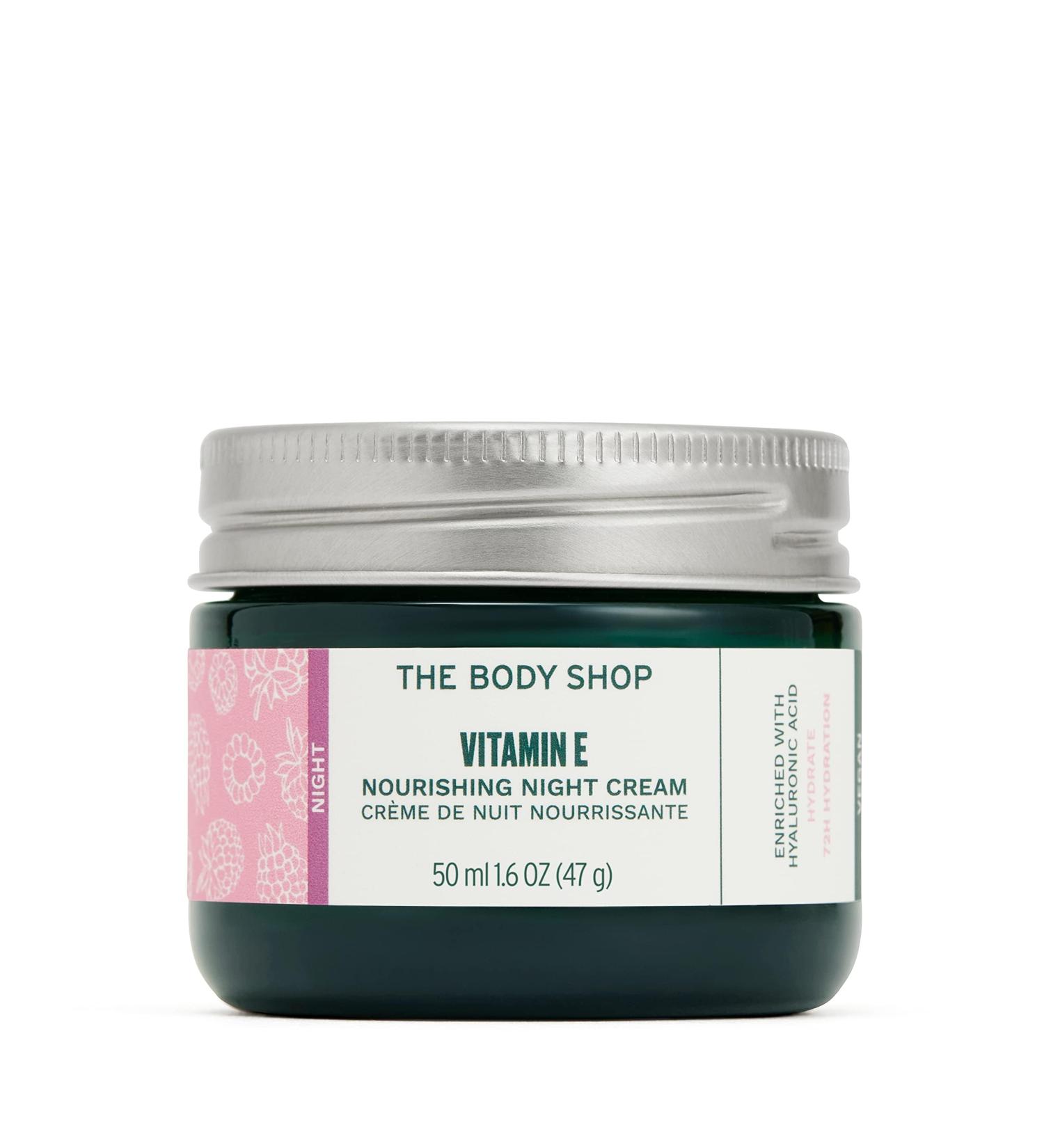 Buy The Body Shop Vitamin E Night Cream - Vegan & Suitable for All Skin Types - 1.6 Oz - Fast International Shipping - Buy Online on GoSupps.com
