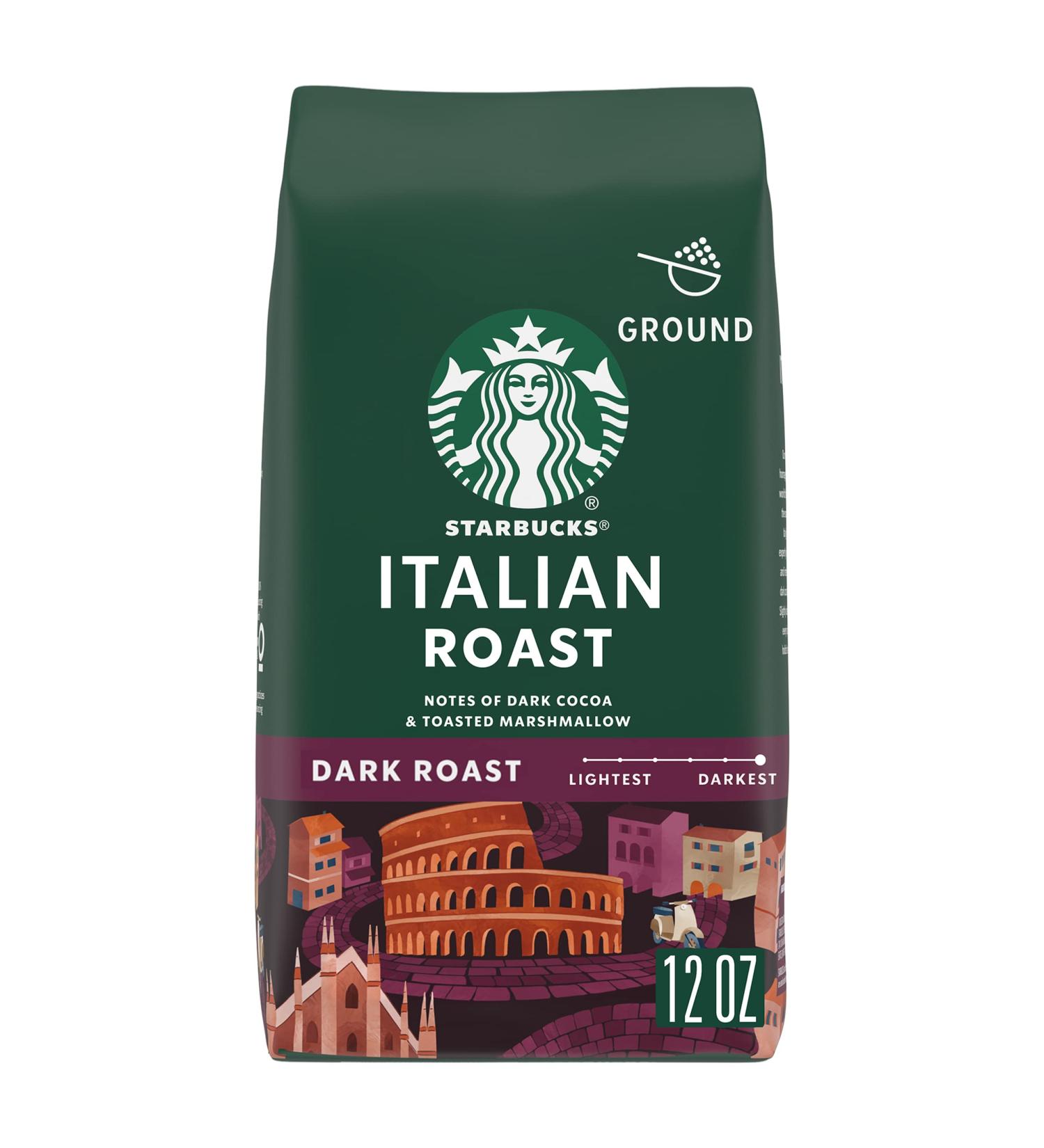 Starbucks Ground Coffee Italian Roast 350ml - Buy Online on GoSupps.com