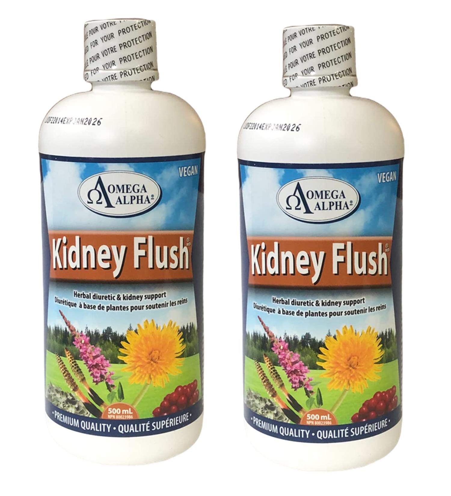 Kidney Flush 500ml_Omega Alpha (Two Bottles) - Buy Online on GoSupps.com