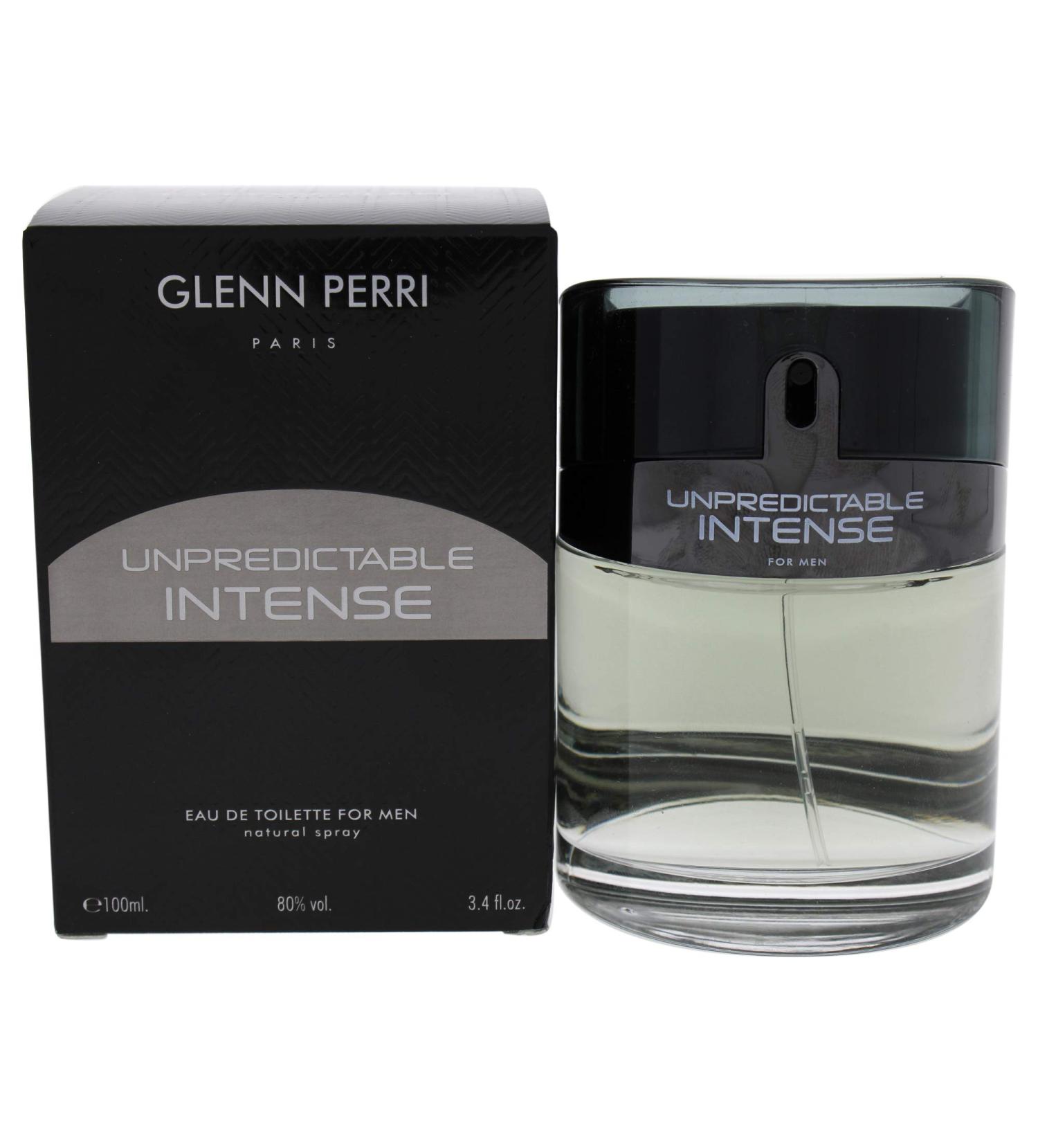 Glenn Perri Unpredictable Intense Eau De Toilette Spray for Men 3.4 Ounce - Buy Online on GoSupps.com