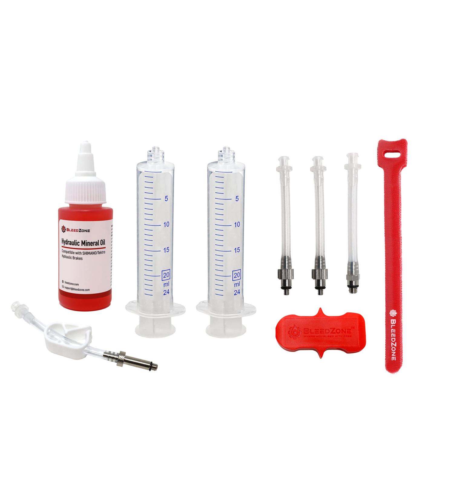 Bleed Kit for Zoom Hydraulic Brakes with Mineral Oil