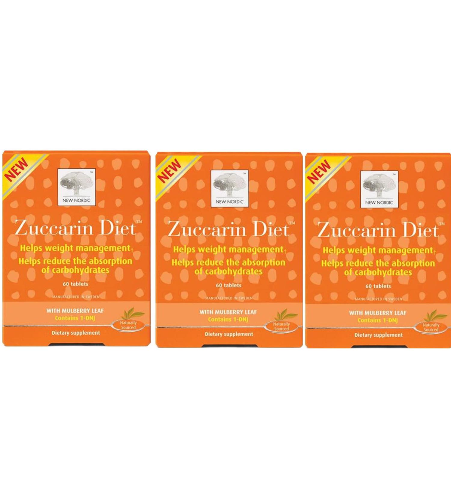 New Nordic Zuccarin Diet 60 Tablets