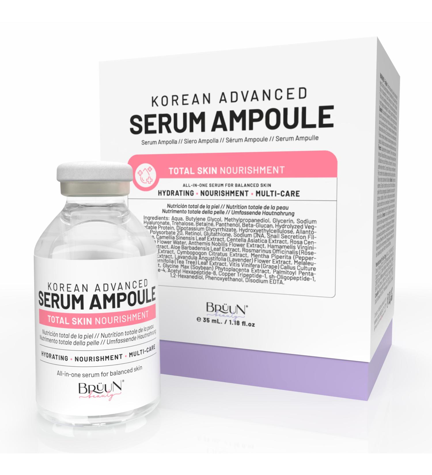 BR UN Total Care Complex Ampoule Retinol Peptide Hydrating Serum for Face and Body Use with or without Derma Pen (Not Included) 1.18 fl.oz - Buy Online on GoSupps.com
