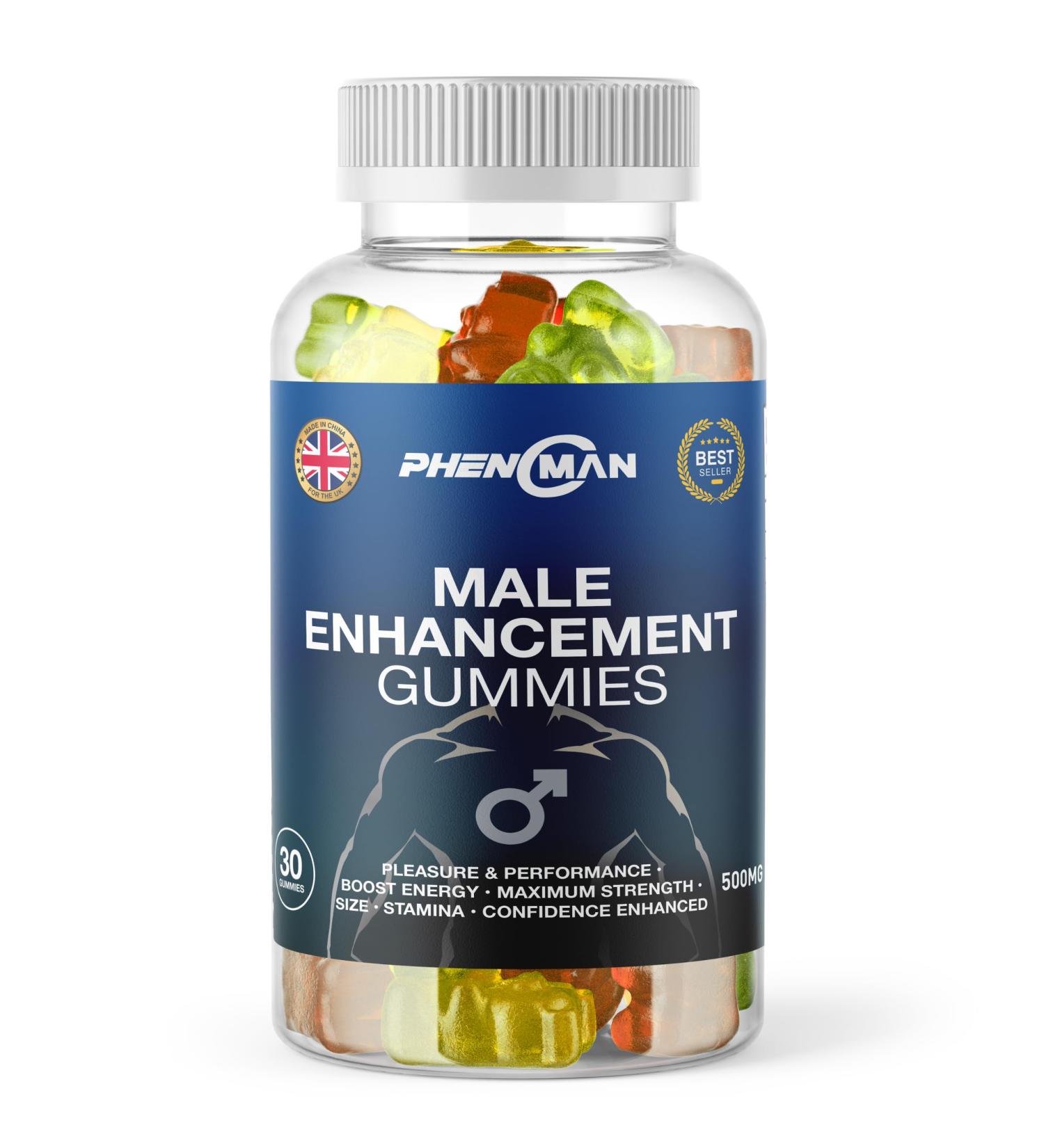 Phenoman - Male Enhancement Gummies - Suitable for Vegans - Phenomenon Gummies - Buy Online on GoSupps.com