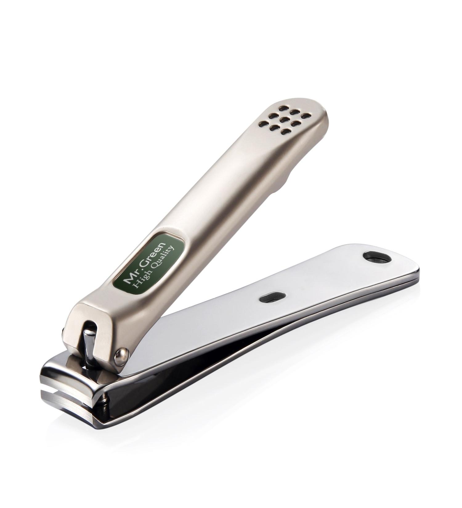 MR.GREEN Nail Clippers for Thick Nails - Professional Stainless Steel Cutter for Men and Women - Sharp and Durable (M-1114plus) - Buy Online on GoSupps.com