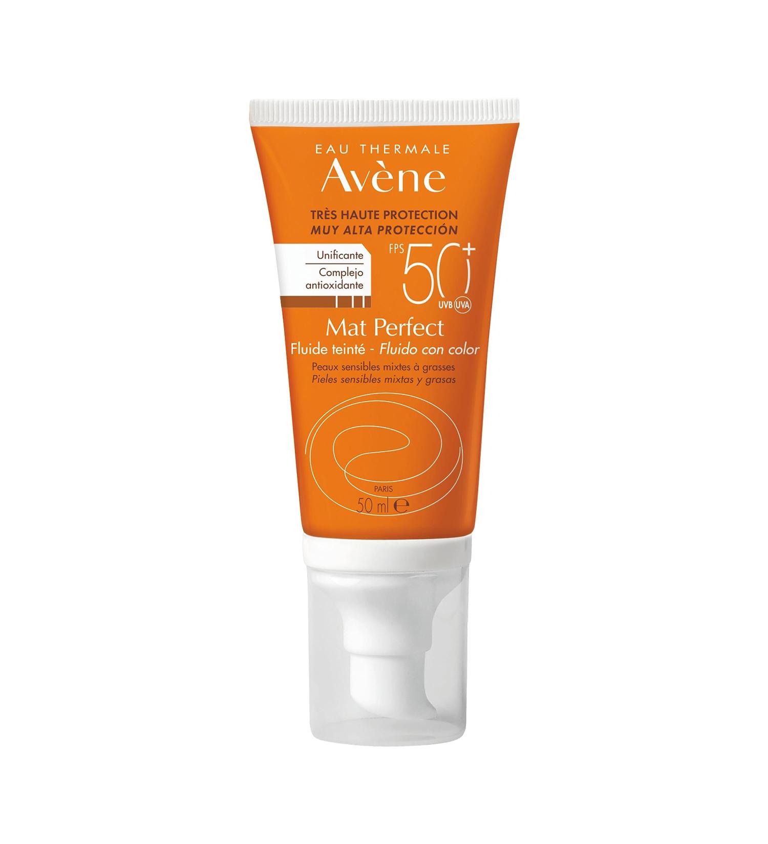  Avene Avene Sunscreen Color Unscented Sunscreen SPF 50+50ml - Buy Online on GoSupps.com
