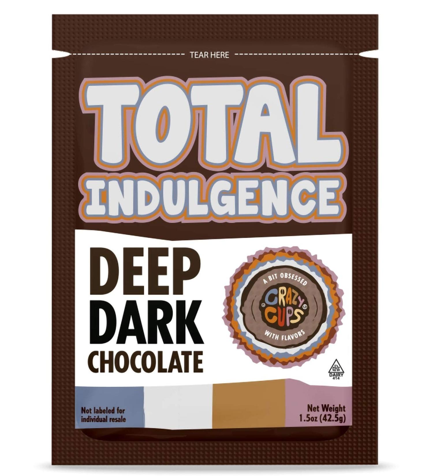 Deep Dark Hot Chocolate Mix - 15 Gourmet Packets - Total Indulgence - Buy Online on GoSupps.com