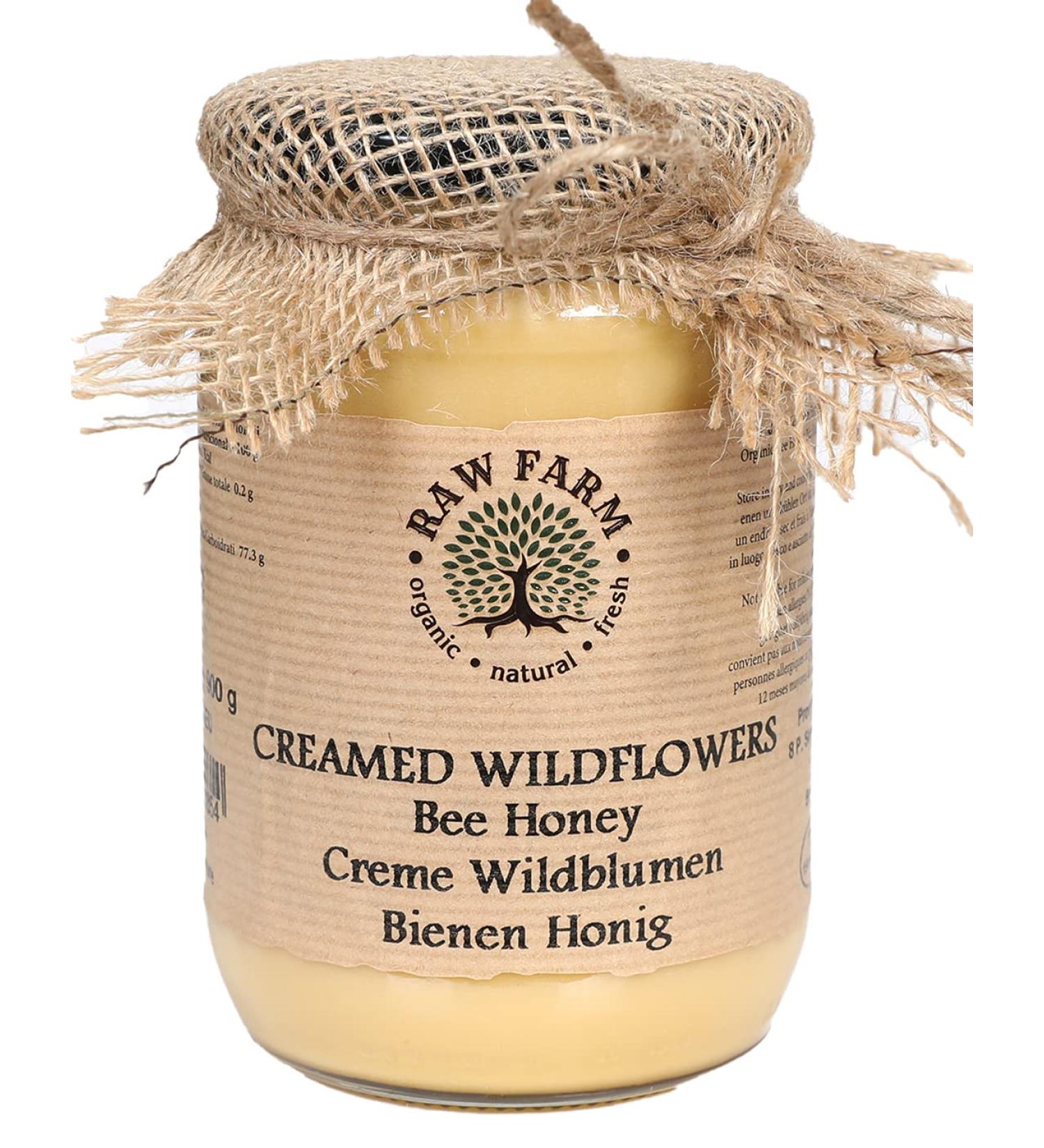 900 g Organic Creamed Wildflowers and Herbs Bee Honey - Buy Online on GoSupps.com