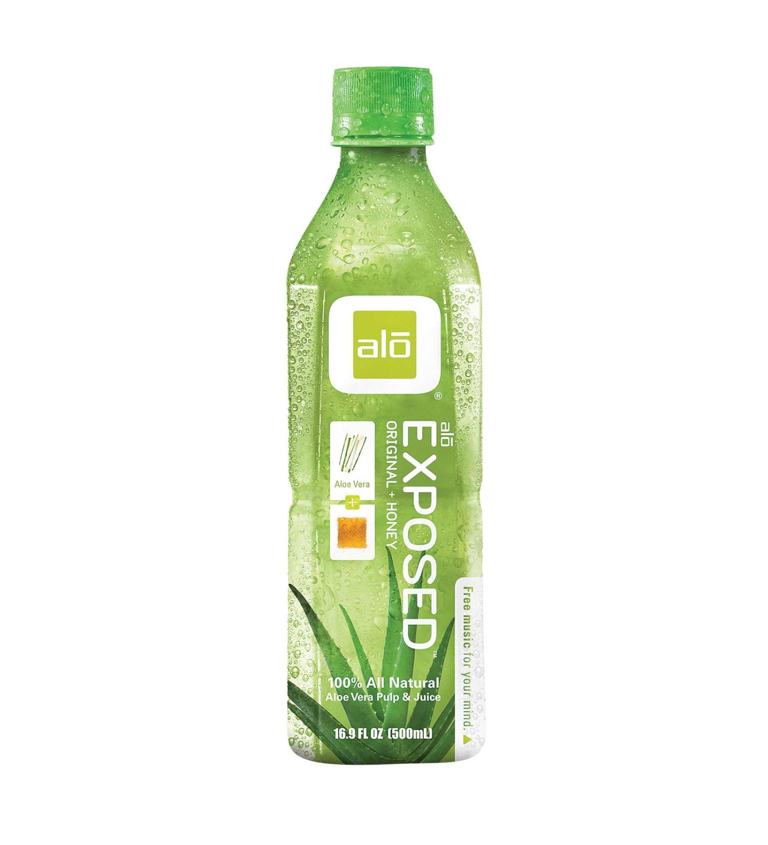 ALO BEV ALOE EXPOSED ORGN HNY 16.9 FO PK- 12