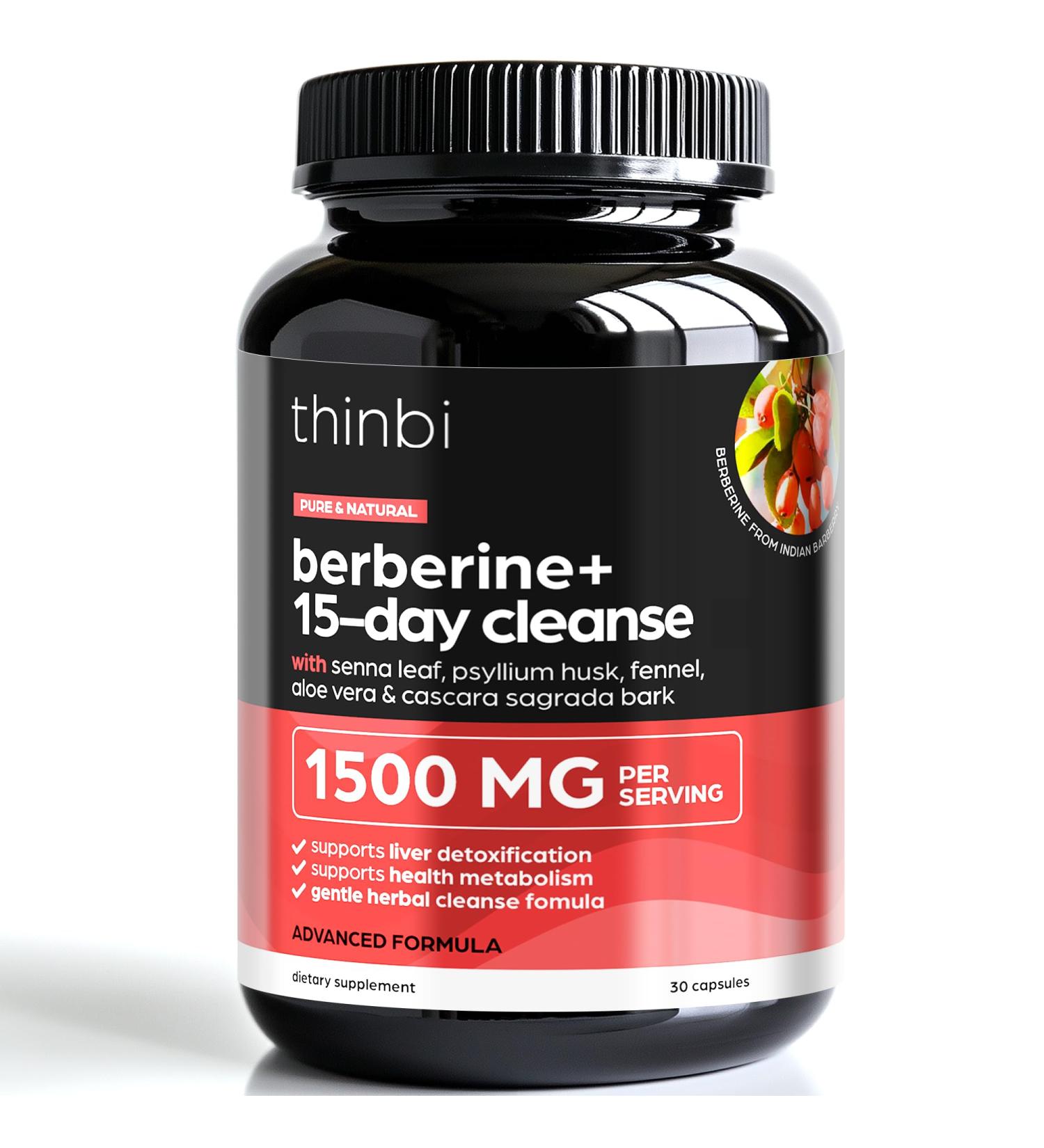 Advanced Ketogenic Colon Cleanse with Berberine 1500mg 15 Day Parasite Detox for Men & Women Extra Strength Formula with Senna Leaf for Rapid Constipation Relief Gut Health & Bloating Reduction 30 Count (Pack of 1) - Buy Online on GoSupps.com