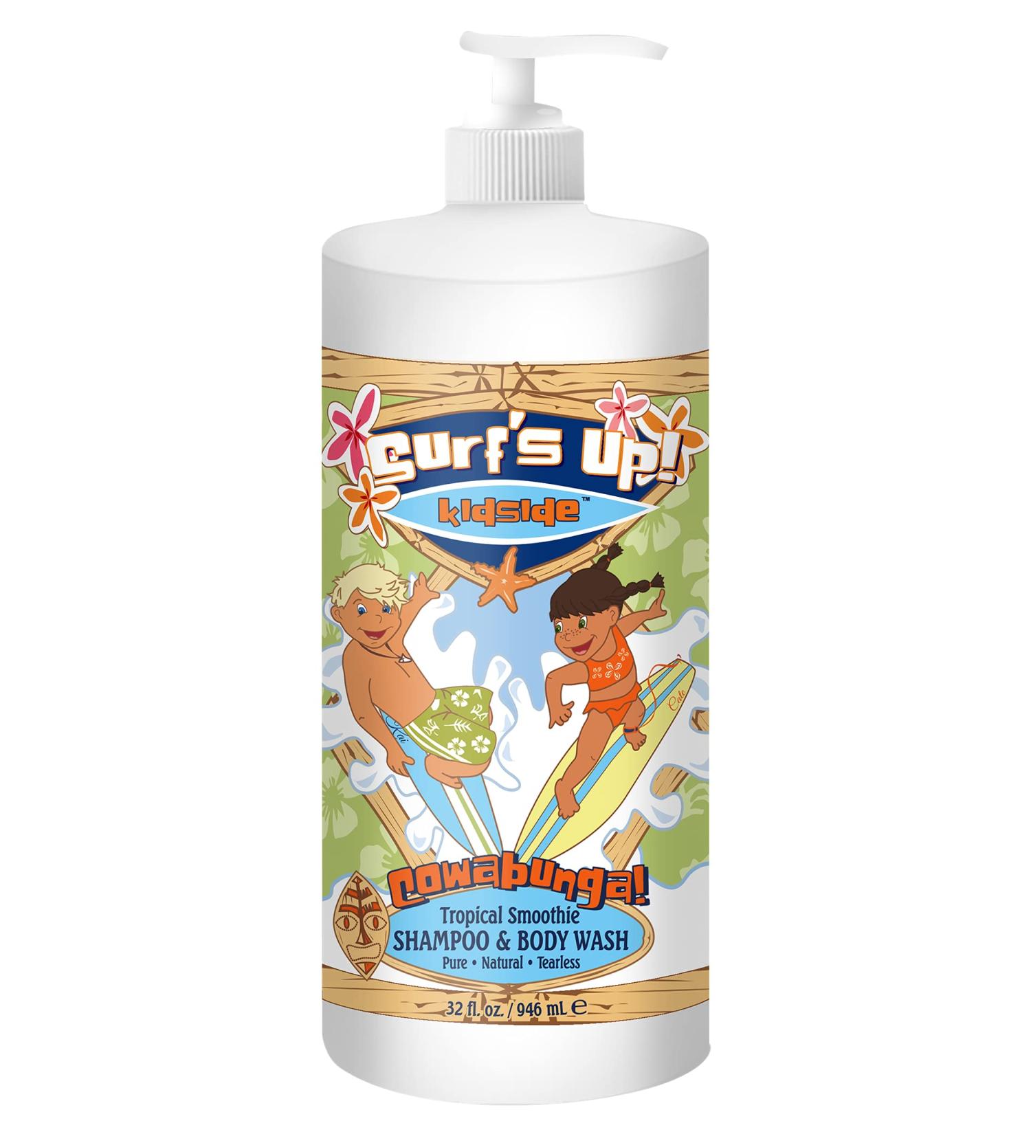 Surf's Up Kidside Tropical Smoothie Tearless Shampoo & Body Wash (Economy size 32 fl oz)