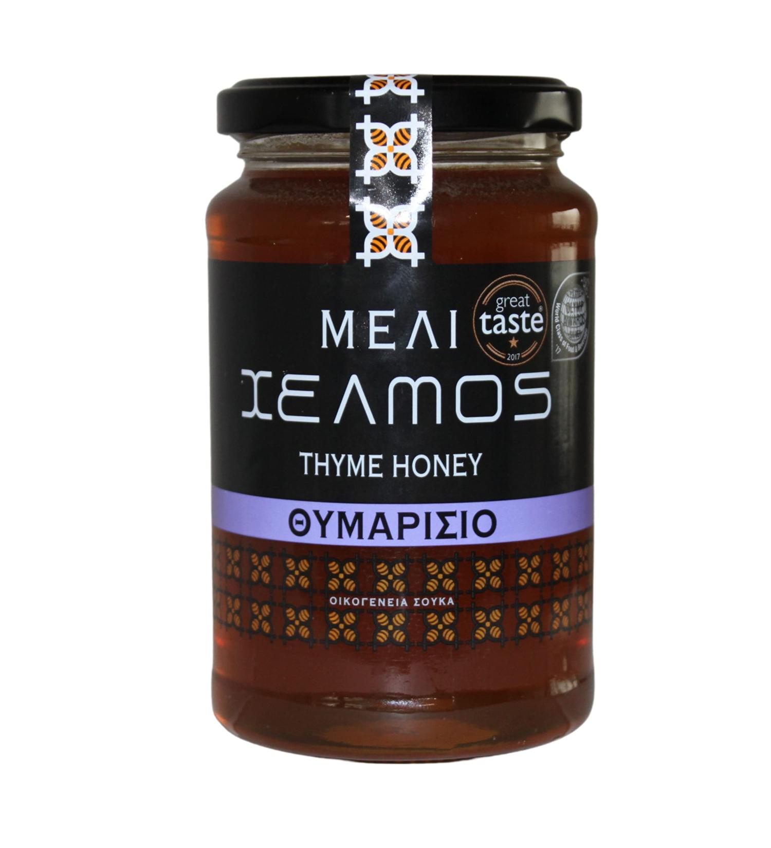 Helmos Greek Thyme Honey 480 g - Buy Online on GoSupps.com
