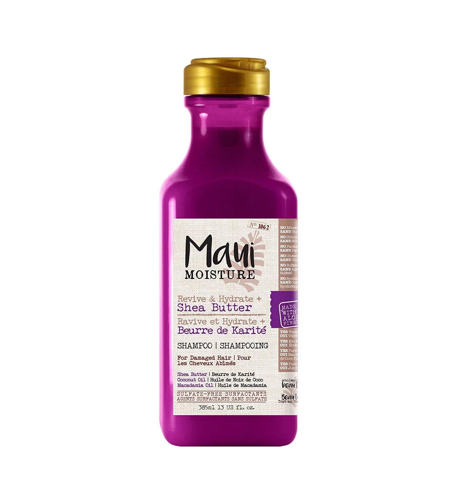 Maui Moisture Heal & Hydrate Shea Butter Shampoo 13 oz | Buy Internationally - Best Hydrating Shampoo - Buy Online on GoSupps.com