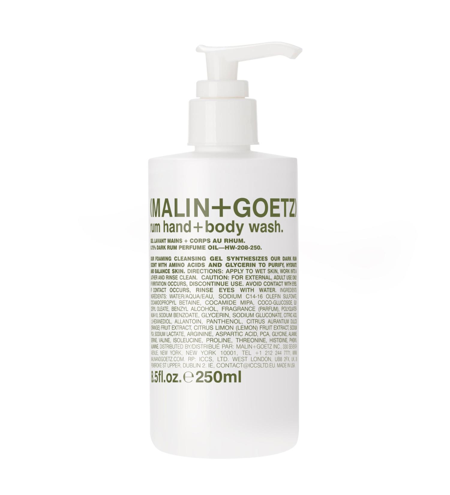 Malin + Goetz Rum Hand and Body Wash For Unisex 8.5 oz Body Wash - Buy Online on GoSupps.com