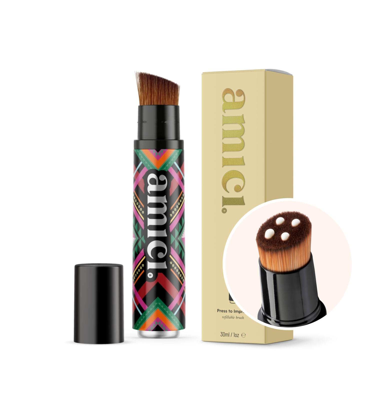 Amici Sun Protection Brush - Magic Maniac | Complete SPF Brush for Babies Children & Adults - Dual Brush & Makeup Applicator - Buy Online on GoSupps.com