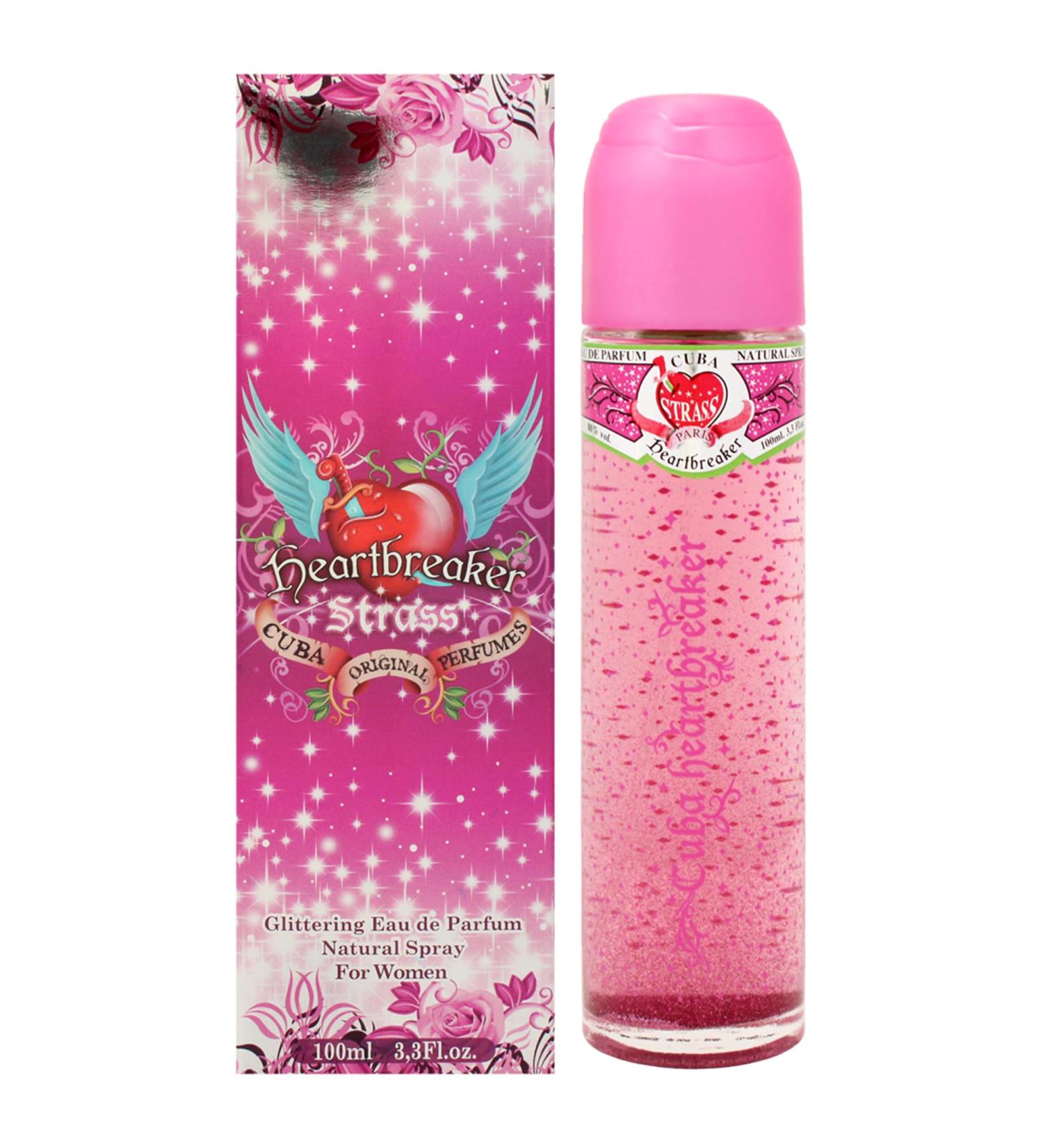 Cuba Cuba Strass Heart Breaker for Women Eau De Parfume Spray 3.3 Ounces (PC224) - Buy Online on GoSupps.com