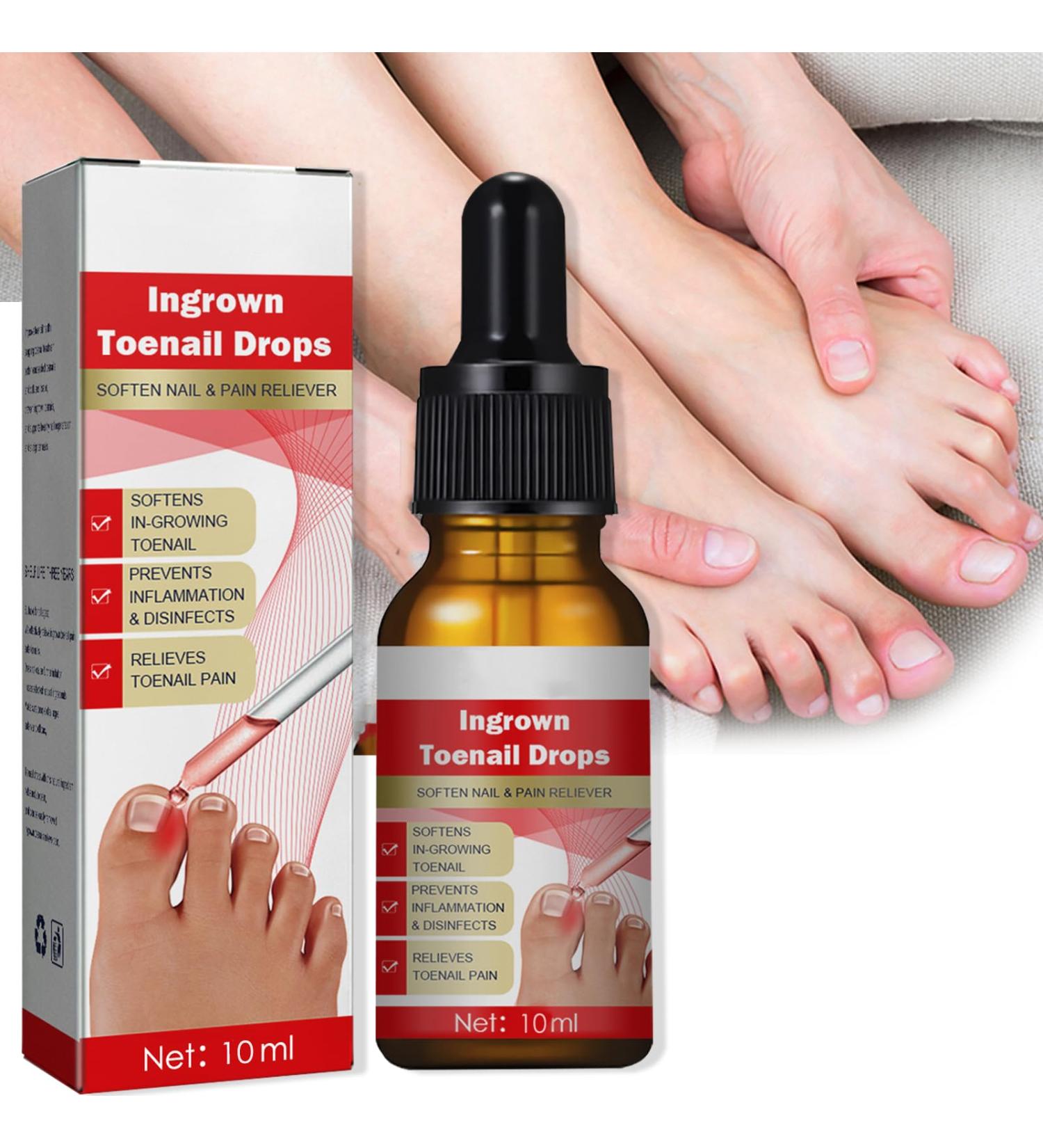 Ingrown Toenail Treatment Nail Growth Ingrowing Toenail Treatment Nail Helper Fungal Nail Treatment Correction Oil Drops Ingrown Toenail Corrector Toe Nail Fungus Treatment Cuticle Oil - Buy Online on GoSupps.com