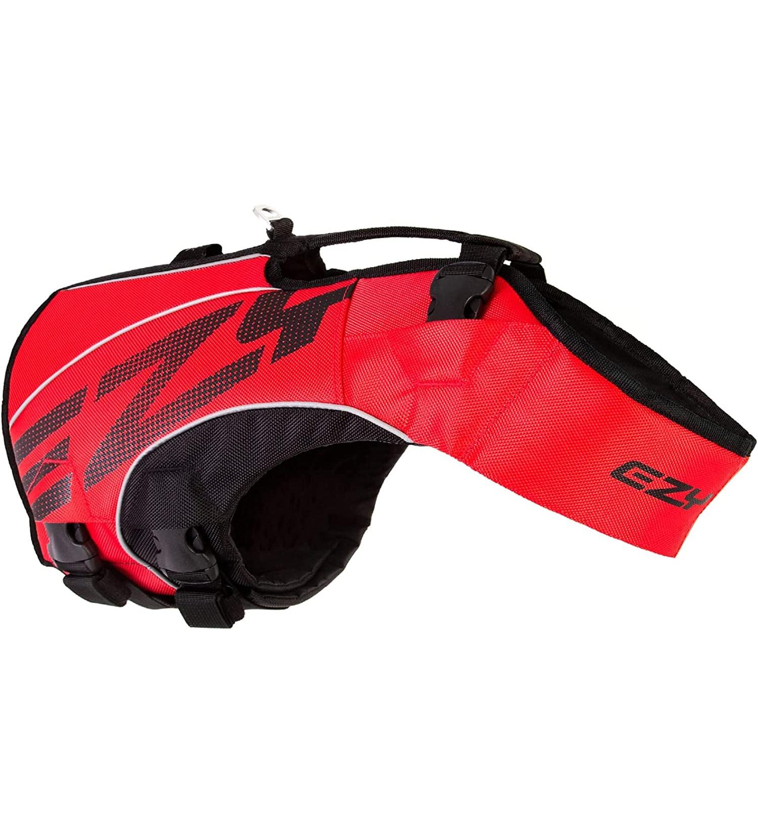 Ezydog Premium Life Jacket for Dogs | DFD X2 Chiminal Vest - Small Medium & Large - Red (4XS) - Ultimate Safety & Comfort - Buy Online on GoSupps.com