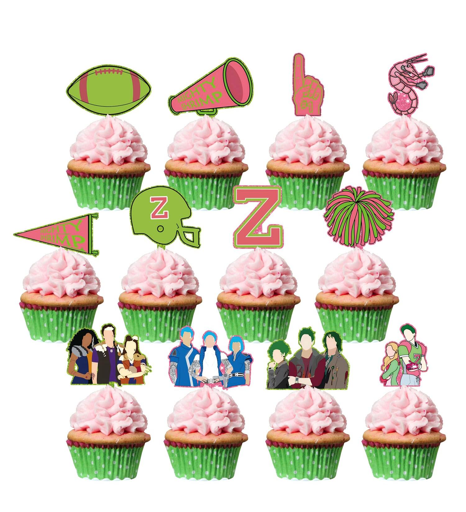 24 Pcs Decorations for Zombiee Cupcake Topper theme Toppers Birthday Party Supplies - Buy Online on GoSupps.com