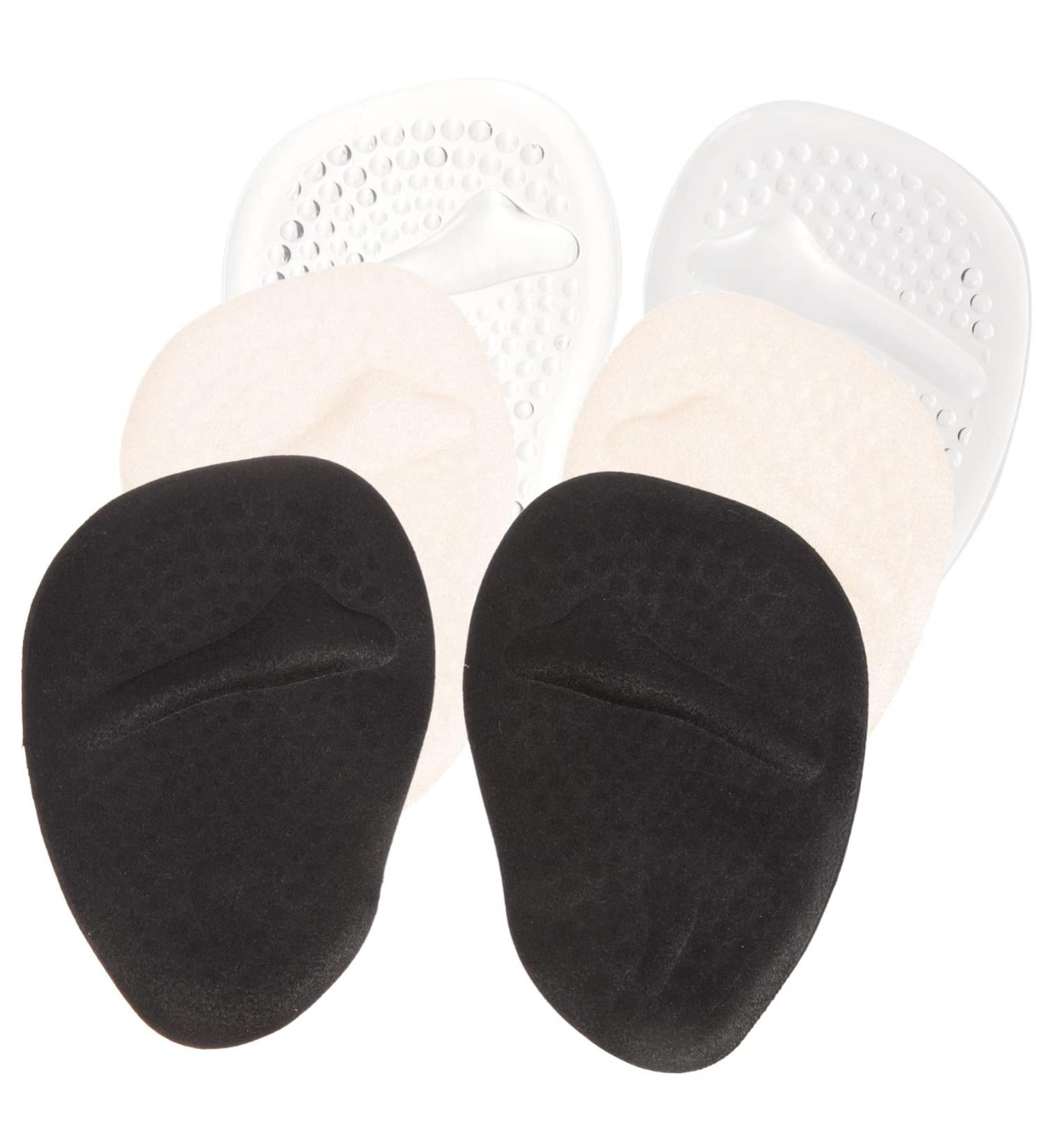 FRCOLOR Non-Slip Forefoot Pads - 3 Pairs Soft High Heel Support for Women - Comfortable Dressy Palm Pads - Buy Online on GoSupps.com