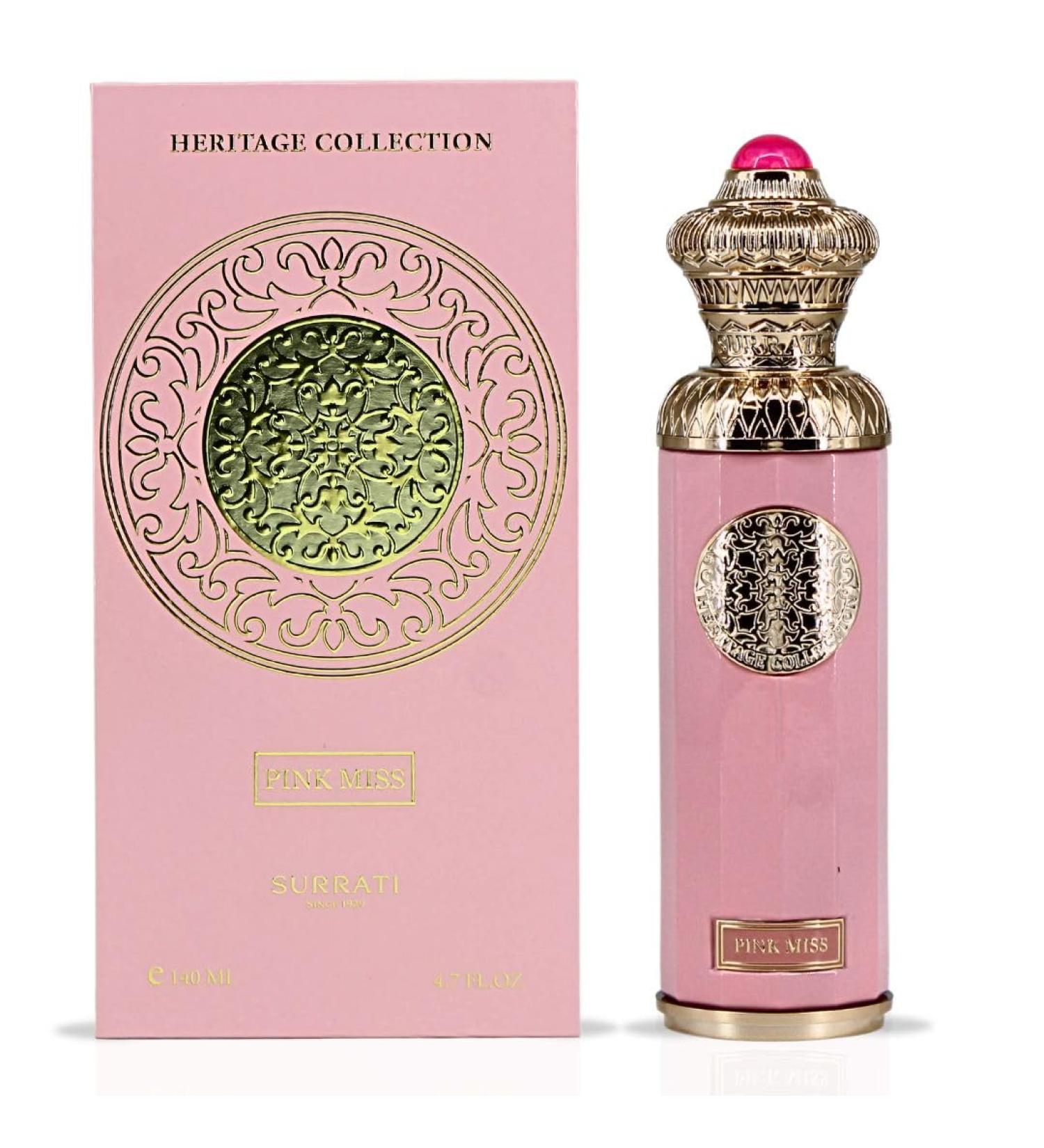 HERITAGE COLLECTION - PINK MISS Eau De Parfum Spray 140ML (4.7 OZ) A Playful Fruity-Floral Scent With An Elegant Finish. - Buy Online on GoSupps.com