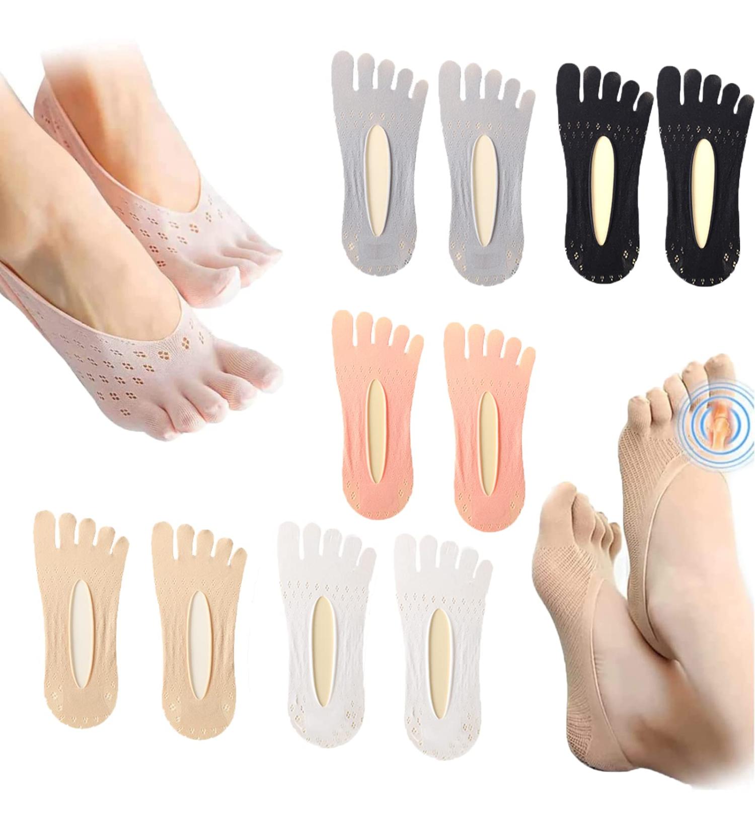 Shop FOTEPP SOFEET Bunion Socks - Anti-Bunion Health Socks for Relief | 5 Colors 5 Pairs - Best Bunion Cure - Buy Online on GoSupps.com