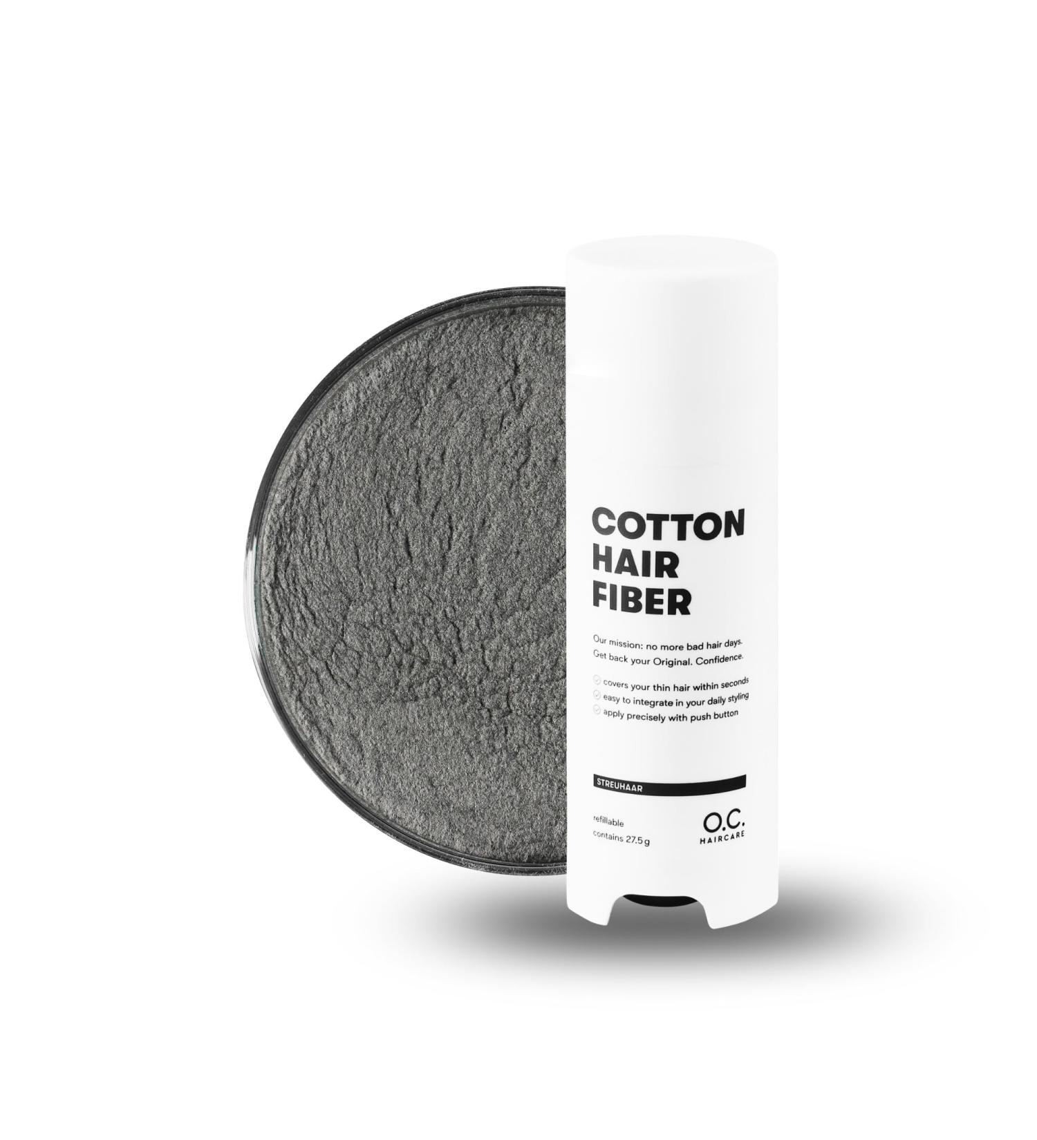 O.C. Haircare Scatter Hair - 11 Colors for Hair Compression | Crown & Bare Spots | Salon Recommended | Dark Gray #9 - Buy Online on GoSupps.com